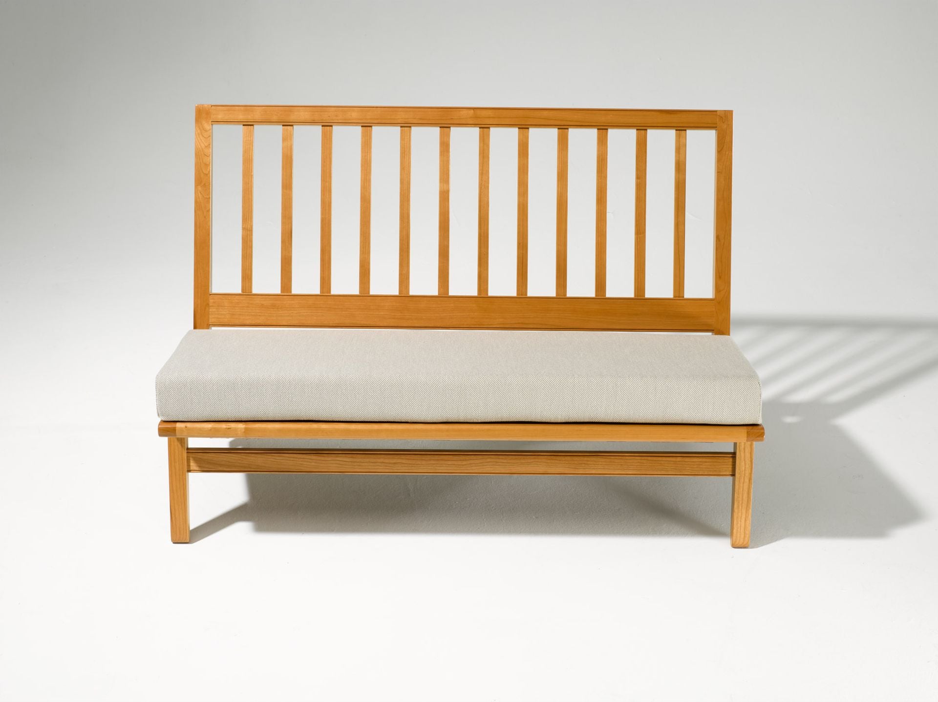 Slat Back Settee 2 