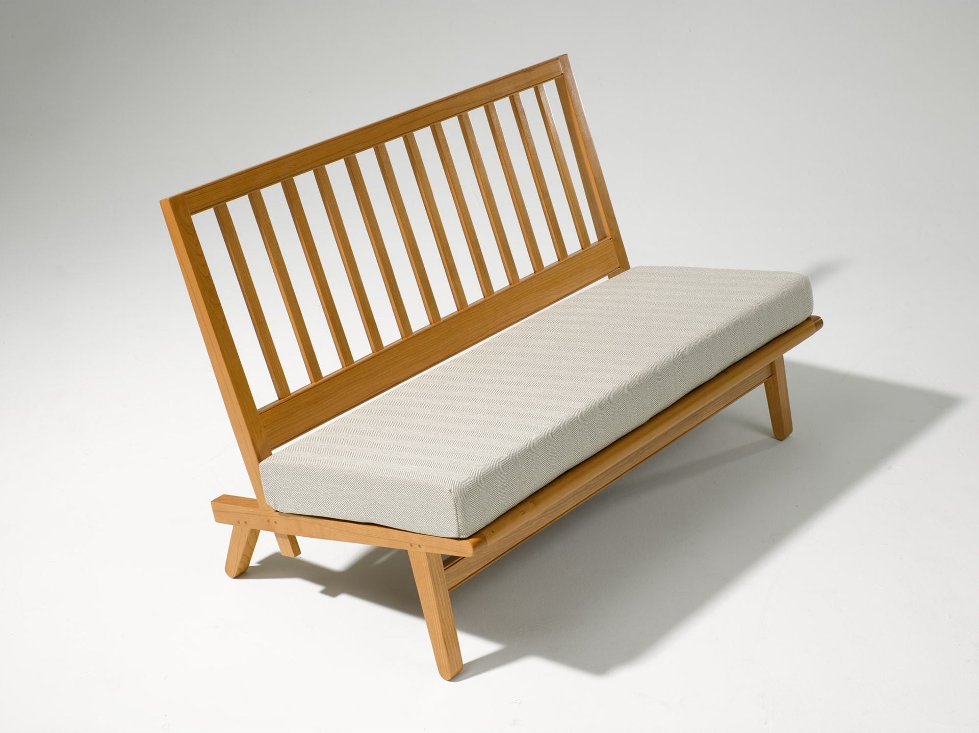 Slat Back Settee 3 