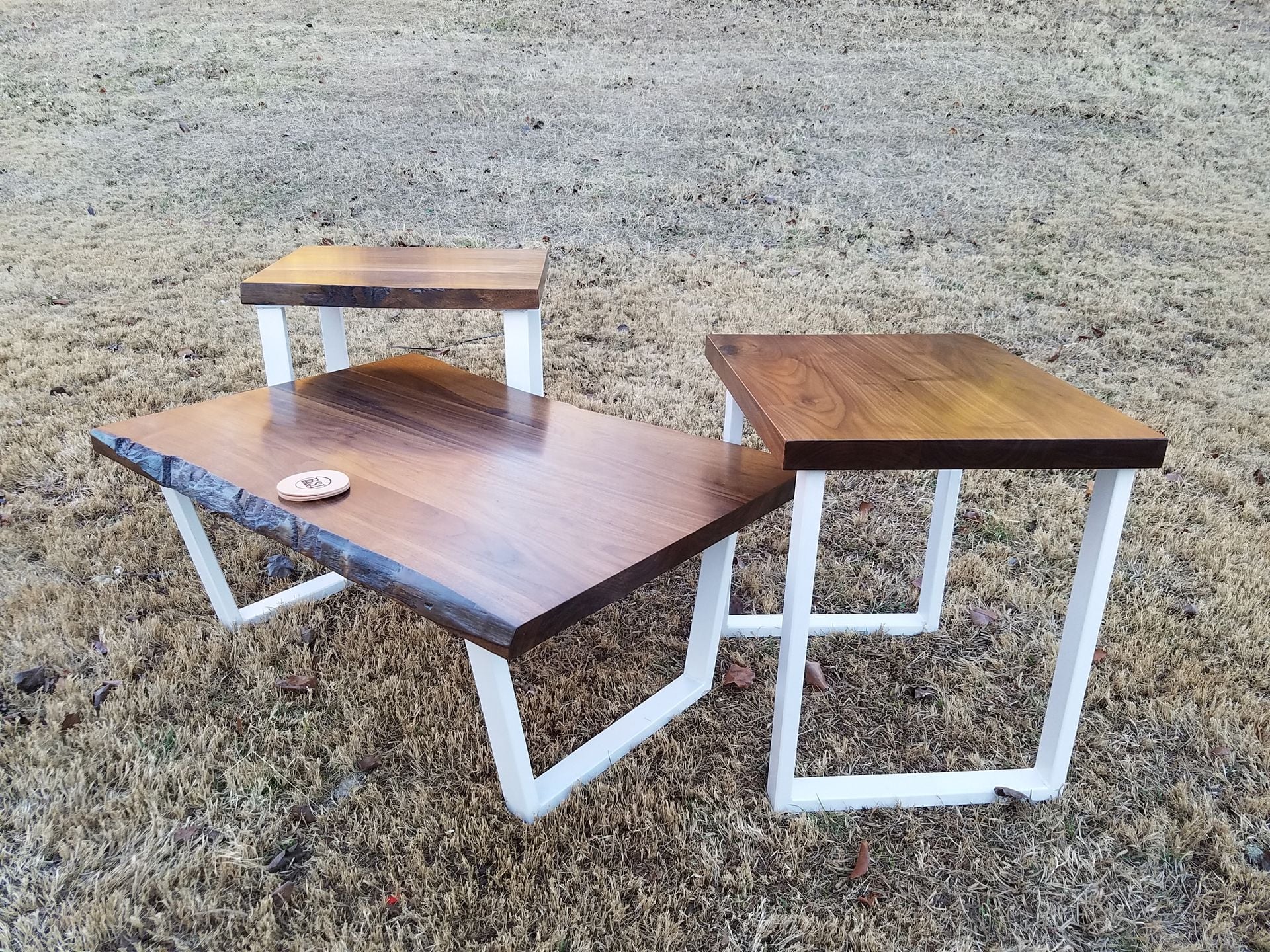 Live Edge Walnut Living Room Tables 2