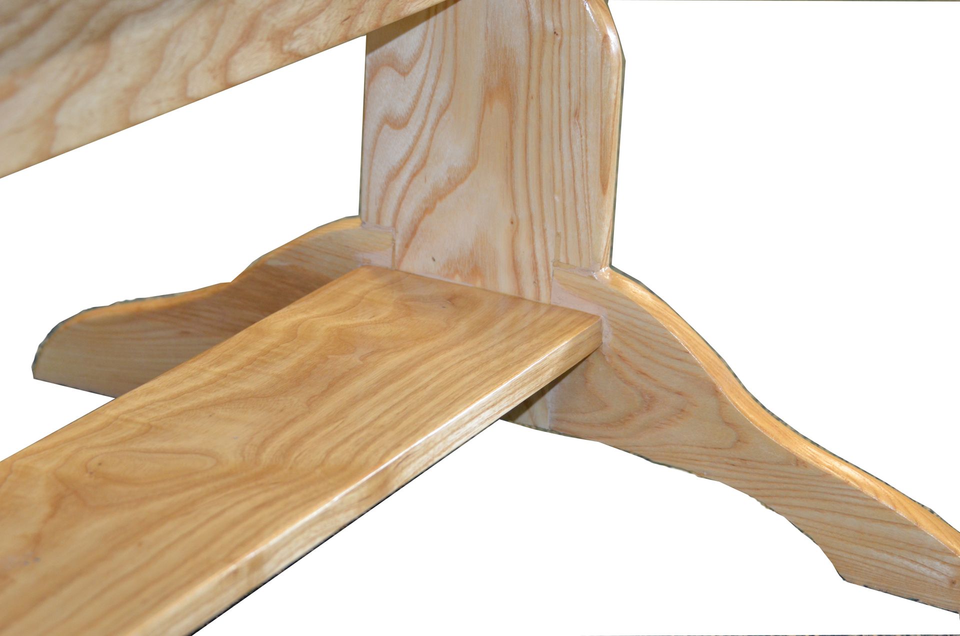 Handmade Cradle ~ Solid White Ash 3