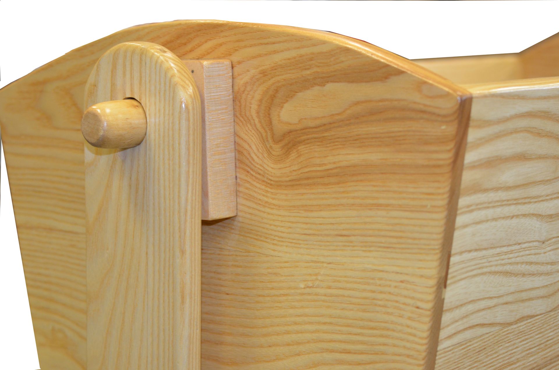 Handmade Cradle ~ Solid White Ash