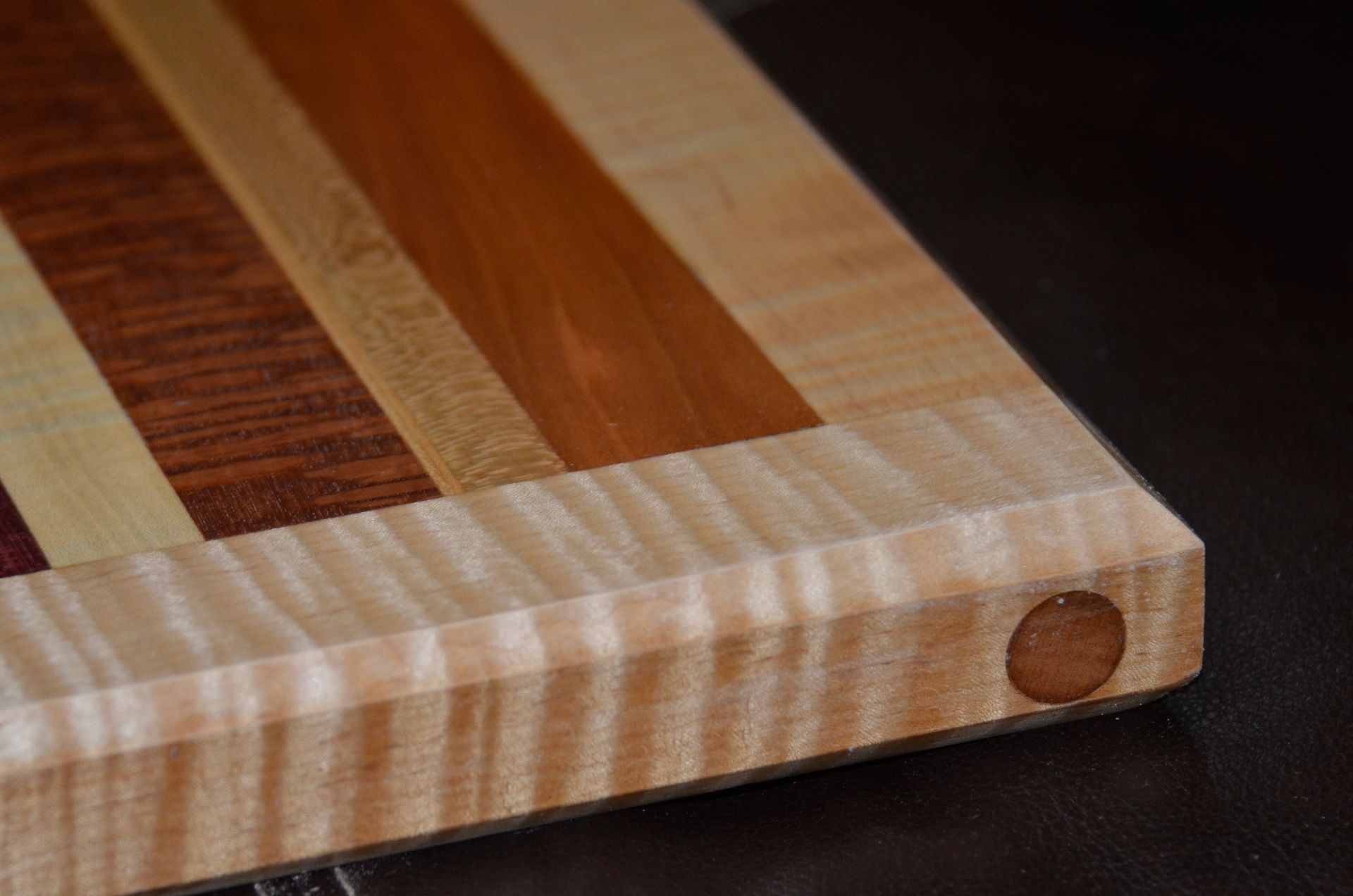 Cutting Board Exotic Wood - Handmade 3 