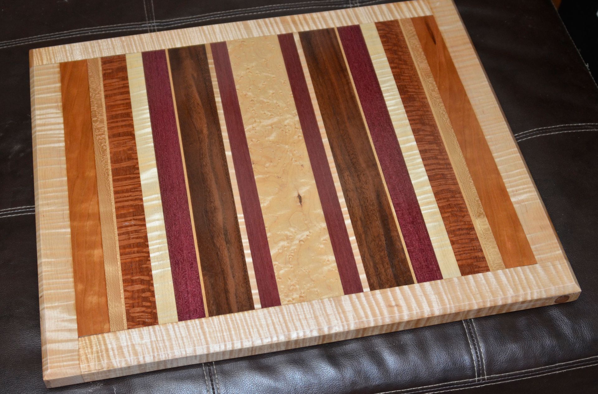 Cutting Board Exotic Wood - Handmade 2 