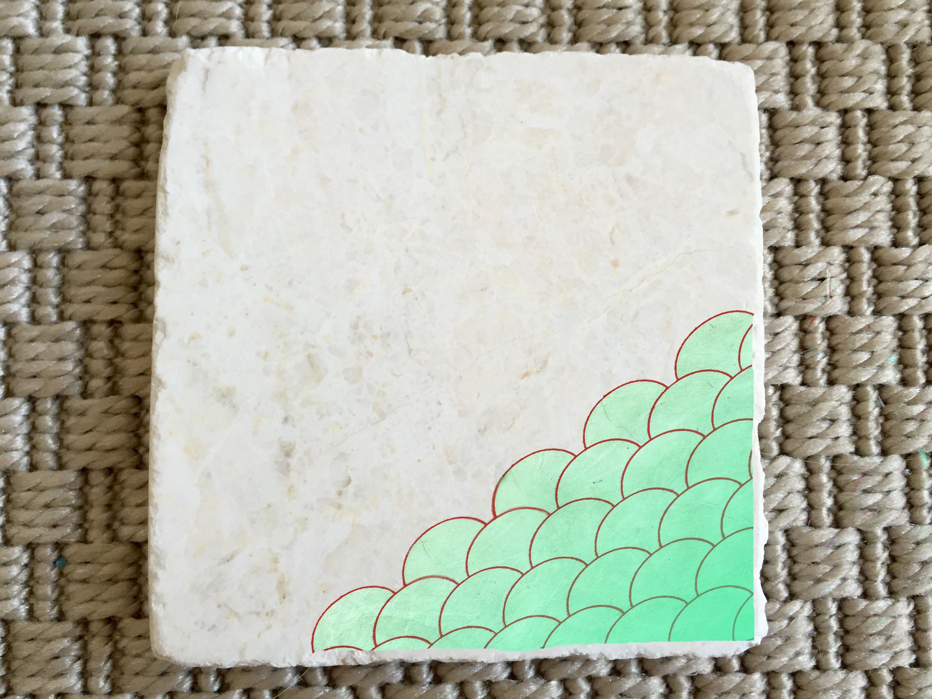 Mermaid Stone Coasters (Set Of 4) 2