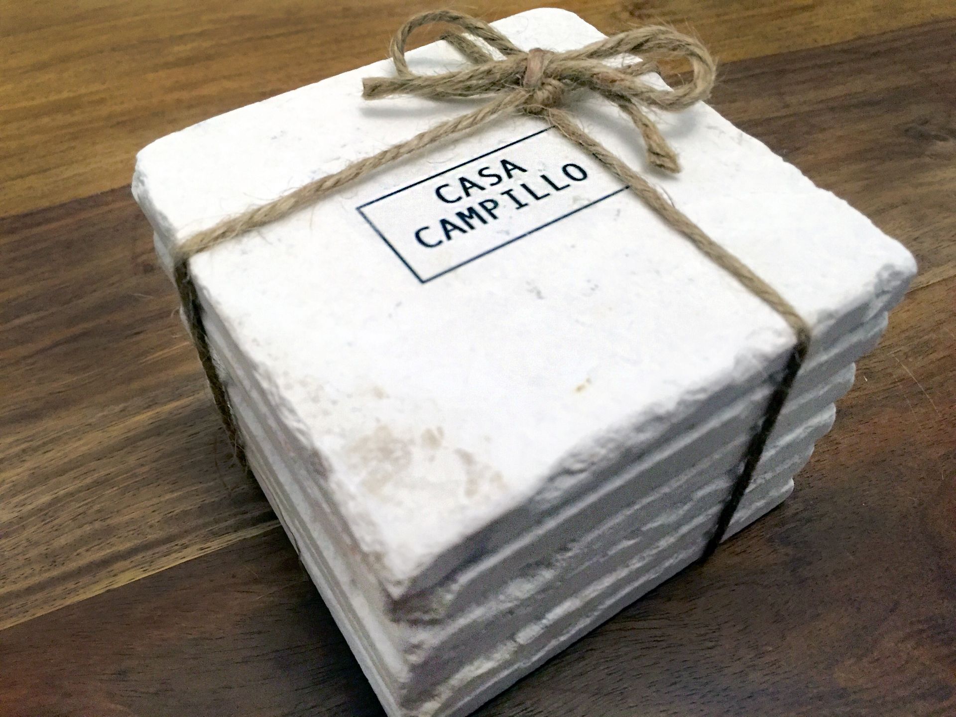 Wine Stain - Custom - Stone Coasters (Set Of 4) 4