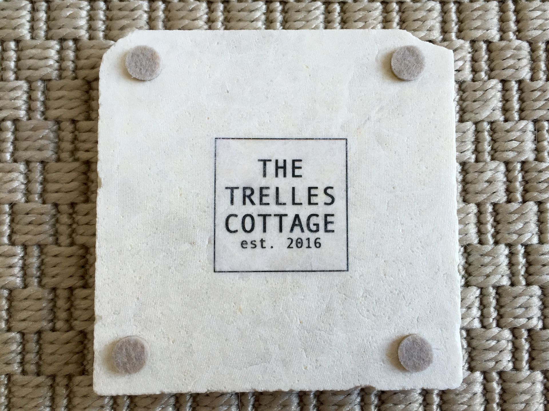 Wine Stain - Custom - Stone Coasters (Set Of 4) 6