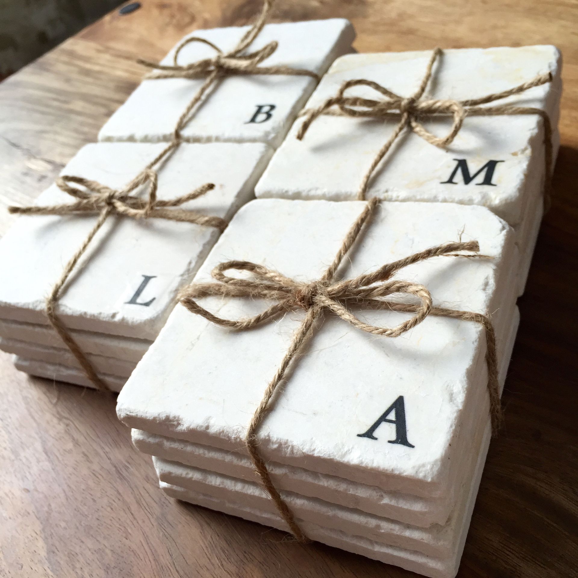 Wine Stain - Custom - Stone Coasters (Set Of 4) 5