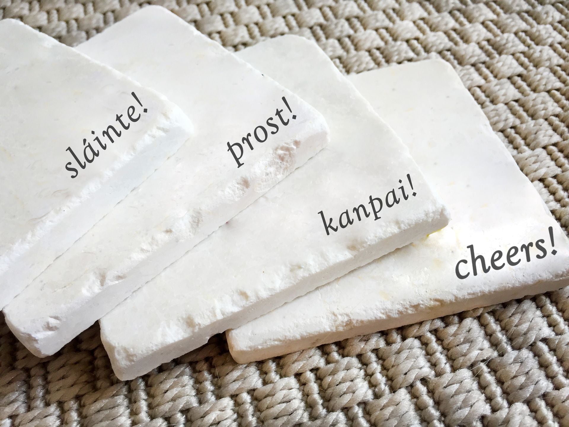 Cheers! Custom Saying Coaster (Set Of 4)