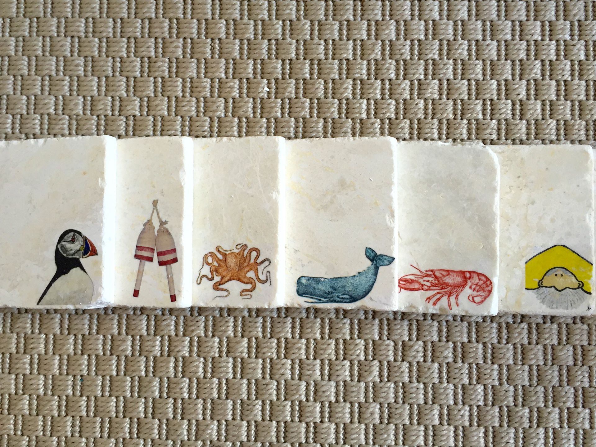 New England Custom Stone Coasters (Set Of 4) 2