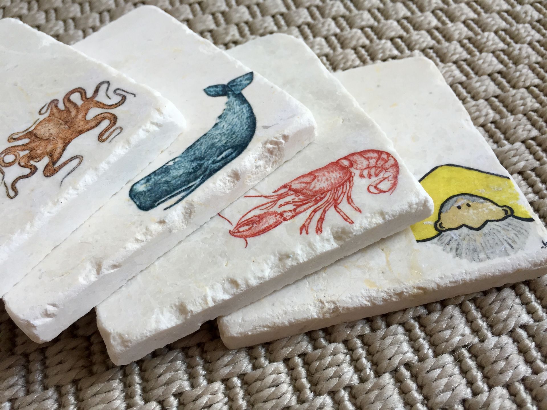 New England Custom Stone Coasters (Set Of 4) 4