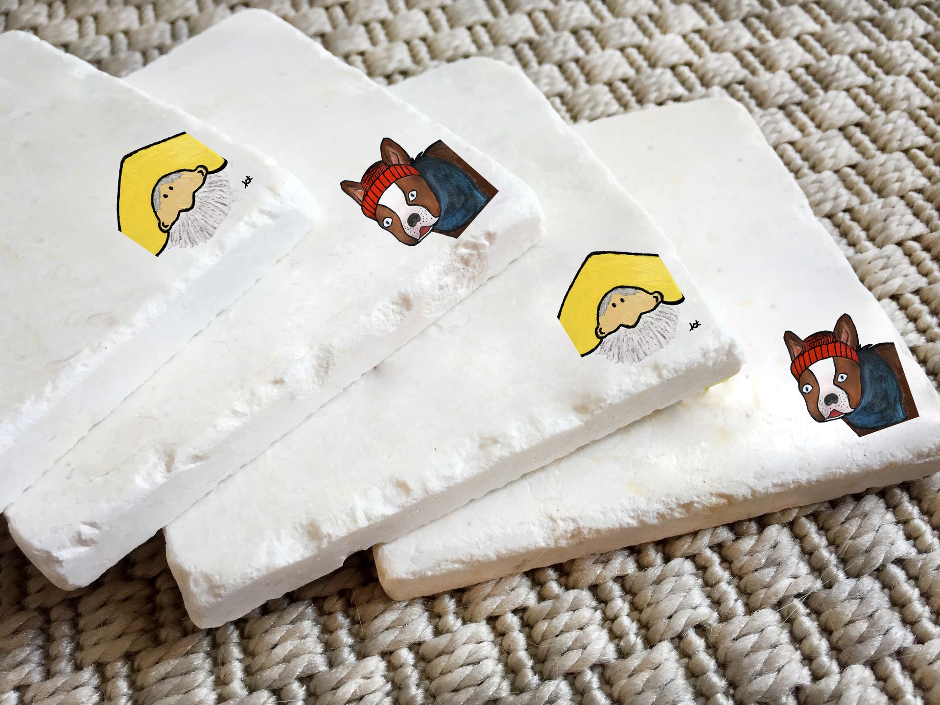 New England Custom Stone Coasters (Set Of 4) 6