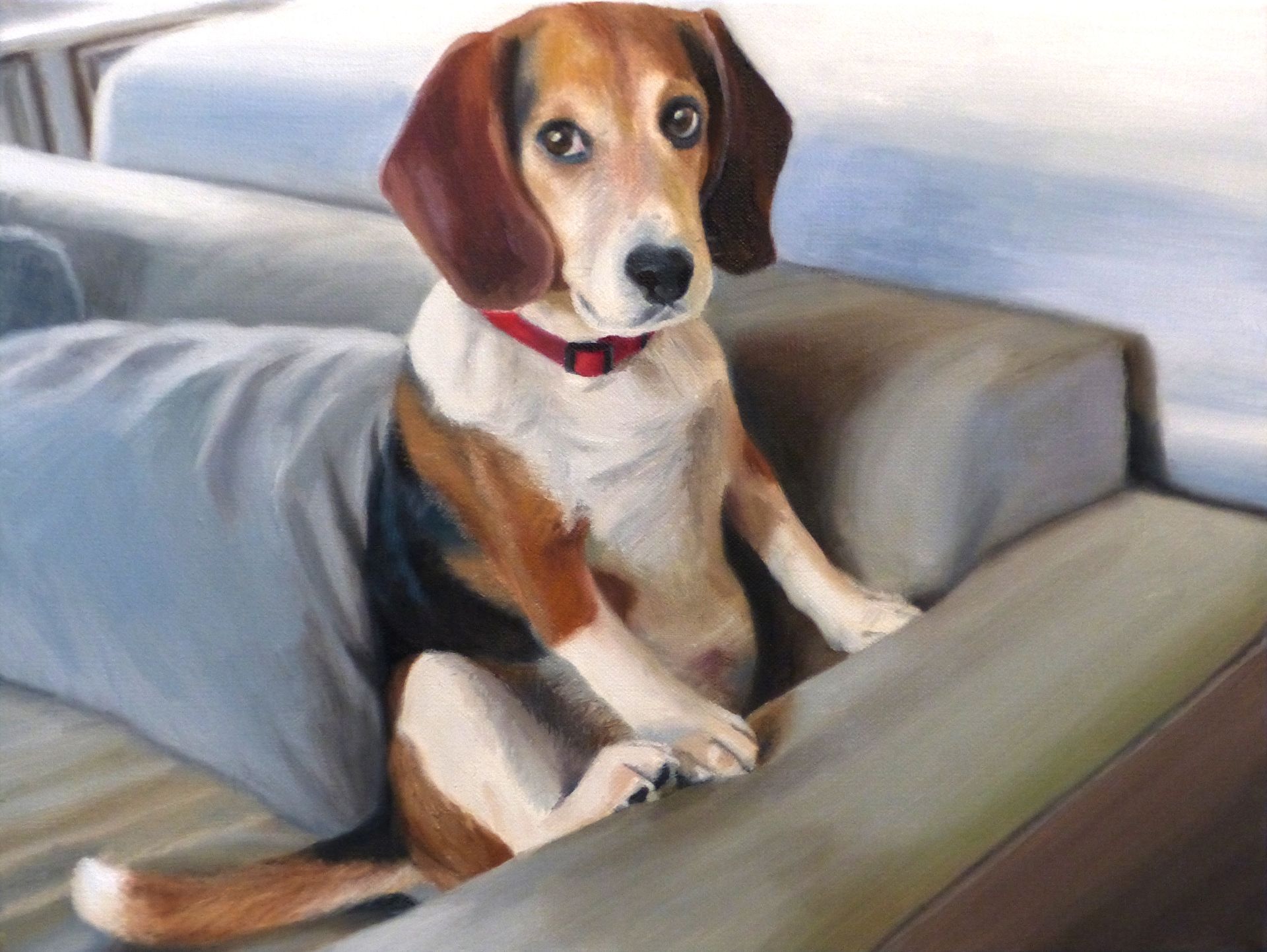 Custom Animal Commissioned Oil Painting