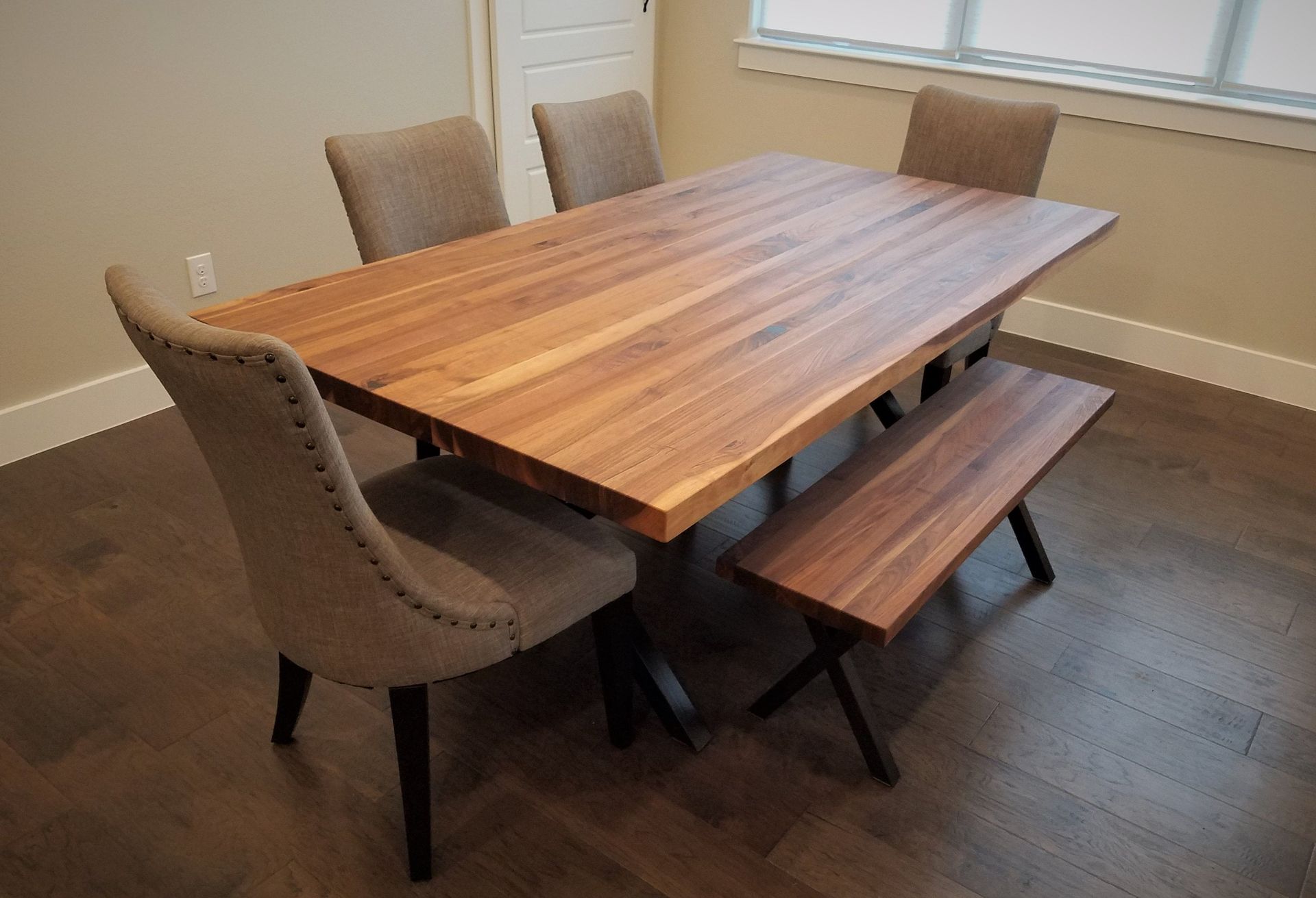 Walnut Butcher Block Table Top