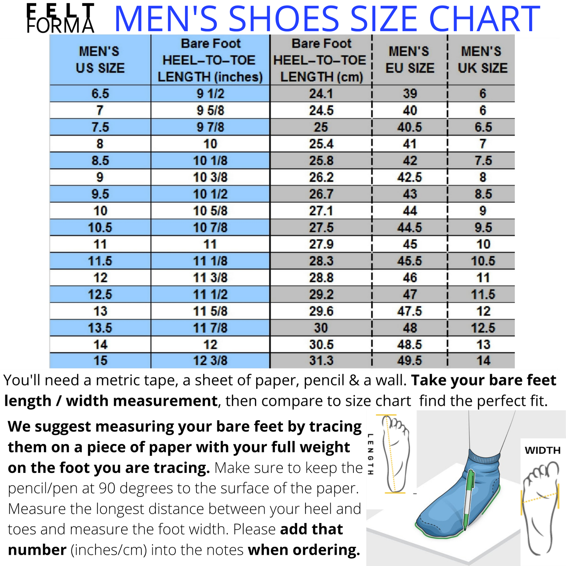 Natural Wool Felt Shoes For Men Gray Blue 3