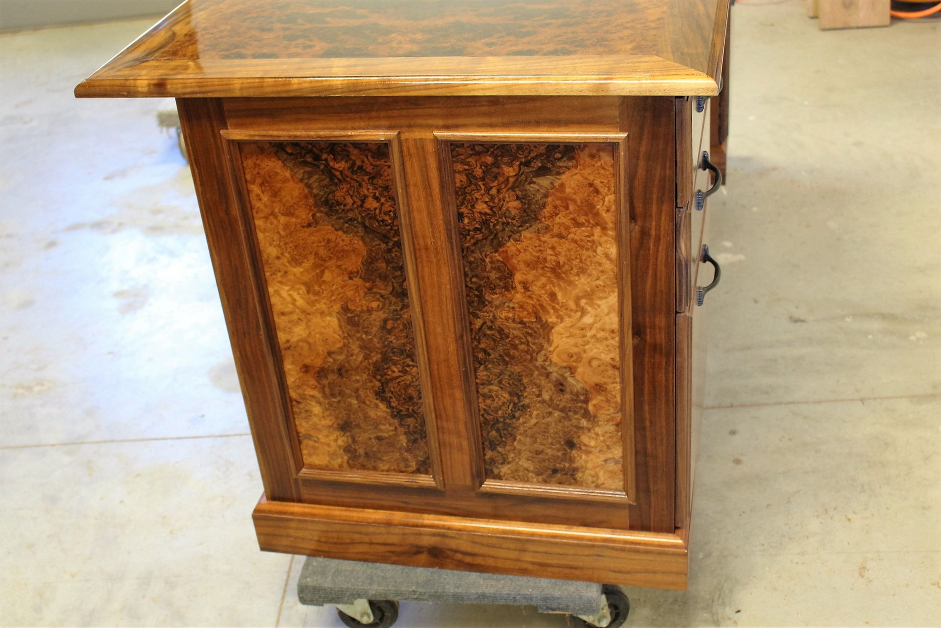 Walnut Burl Executive Desk 5
