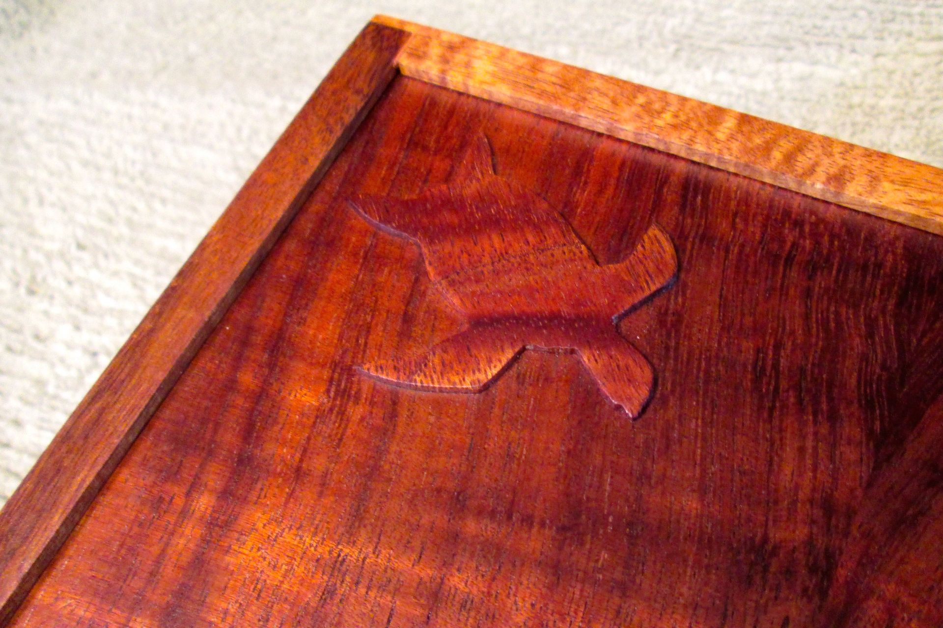 Koa Box With Sea Turtle 2