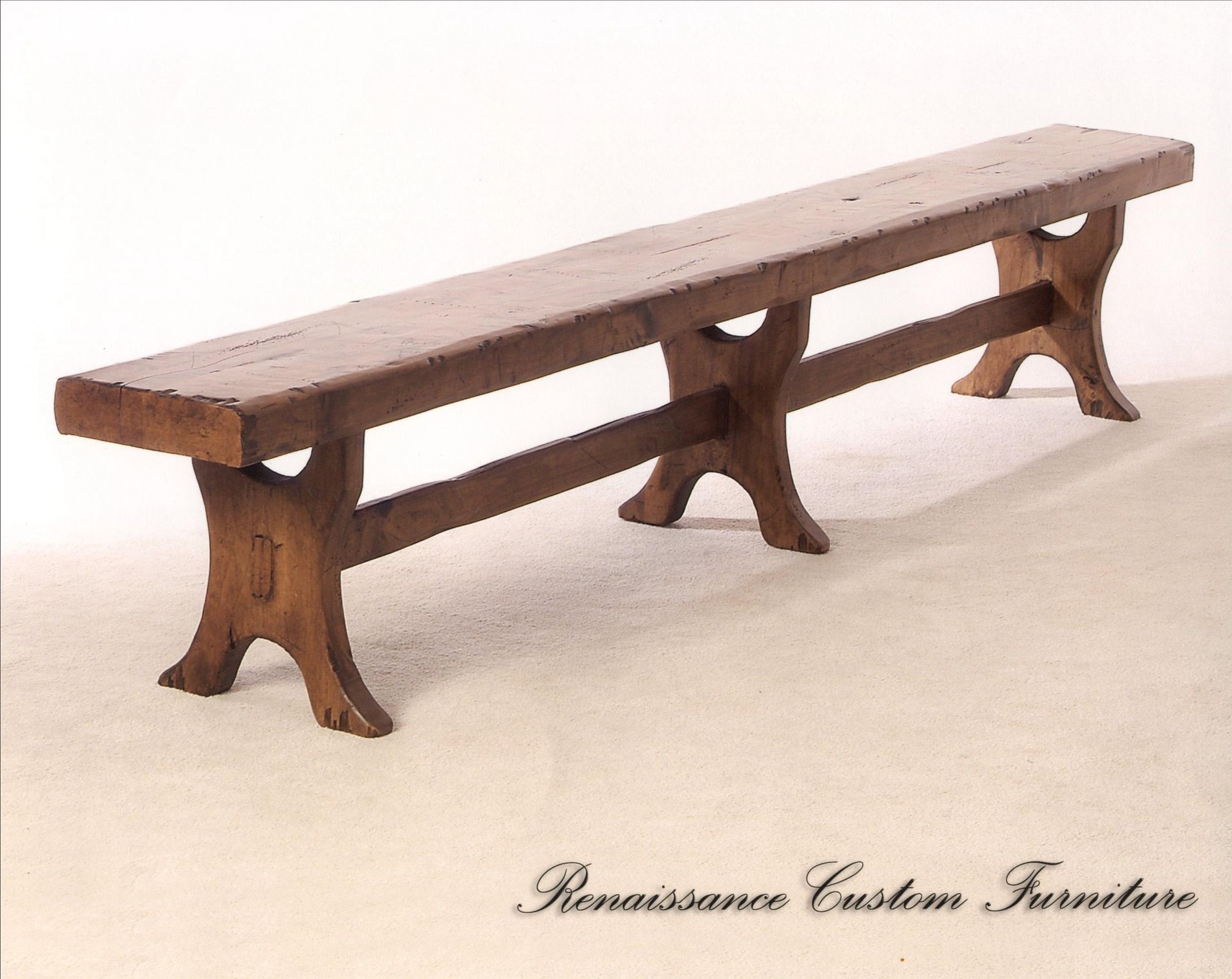 #900 Hand Hewn Bench