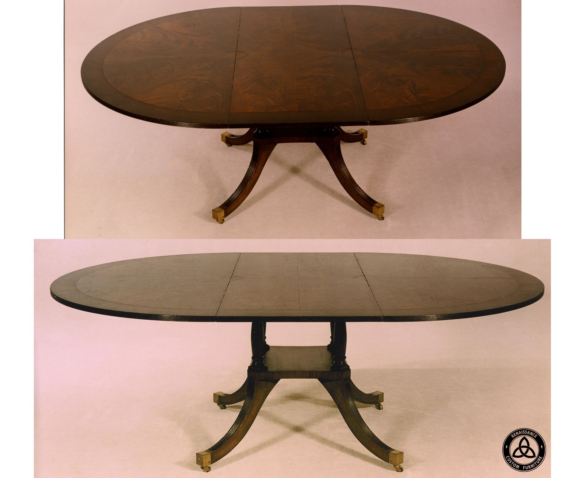 #410 Spray Leg Dining Table 2 