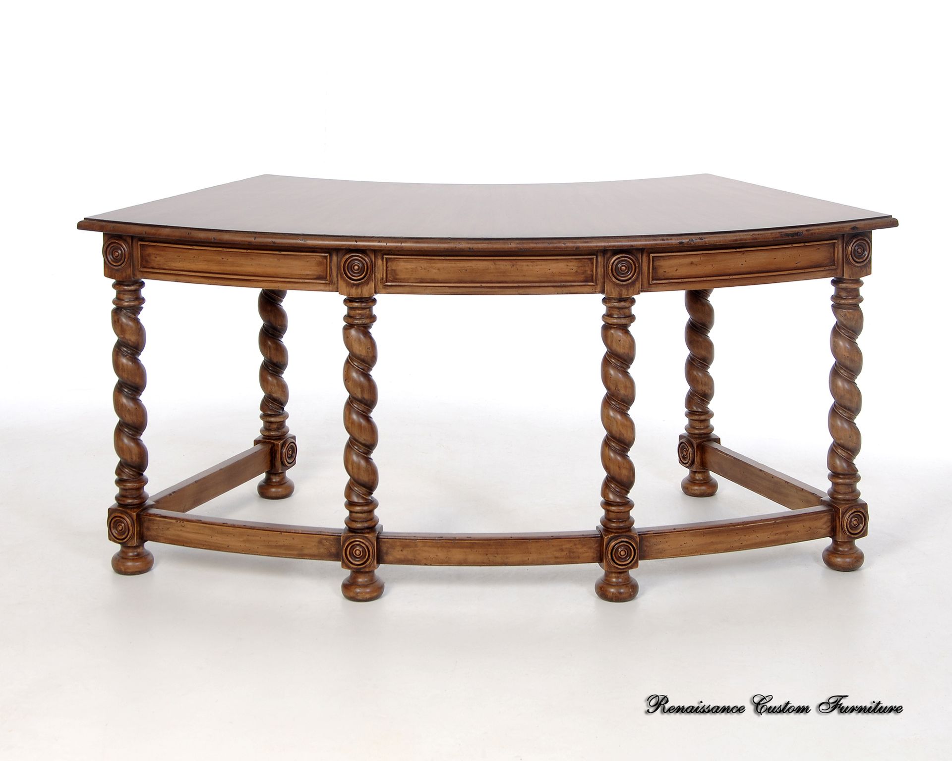 #553 Semi-Circular Desk