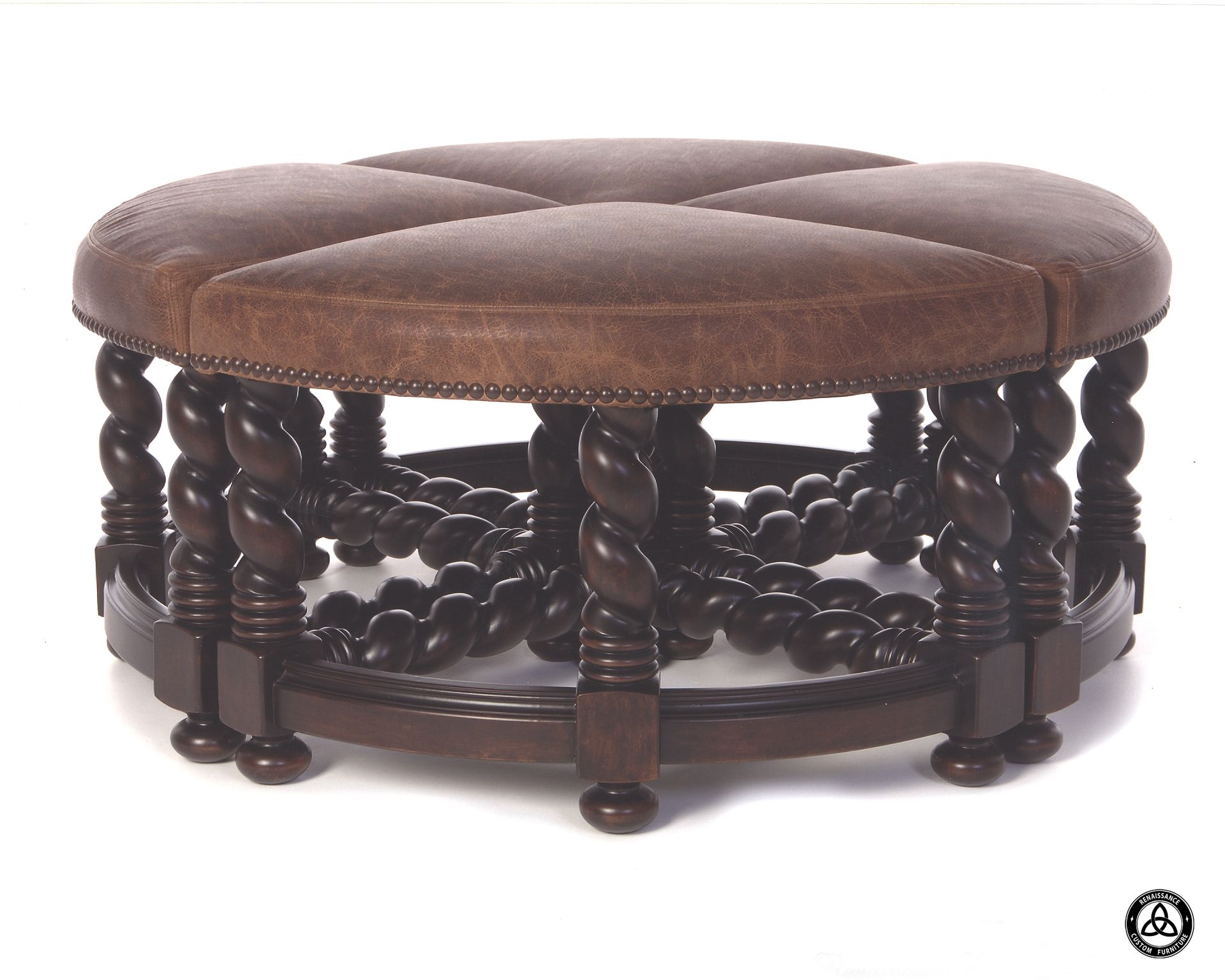#601 Four Section Ottoman