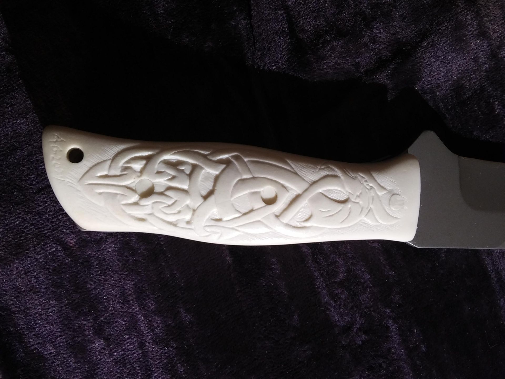 Custom Bone Knife Handles 3