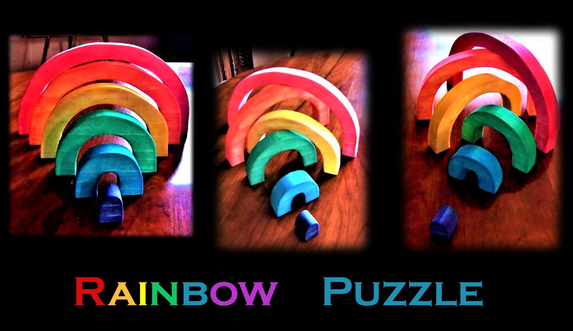 Learning Toys, Wooden Toys, Waldorf Toys,Wooden Mountain Toy,Wood Puzzle Toy, Waldorf Mountain 8