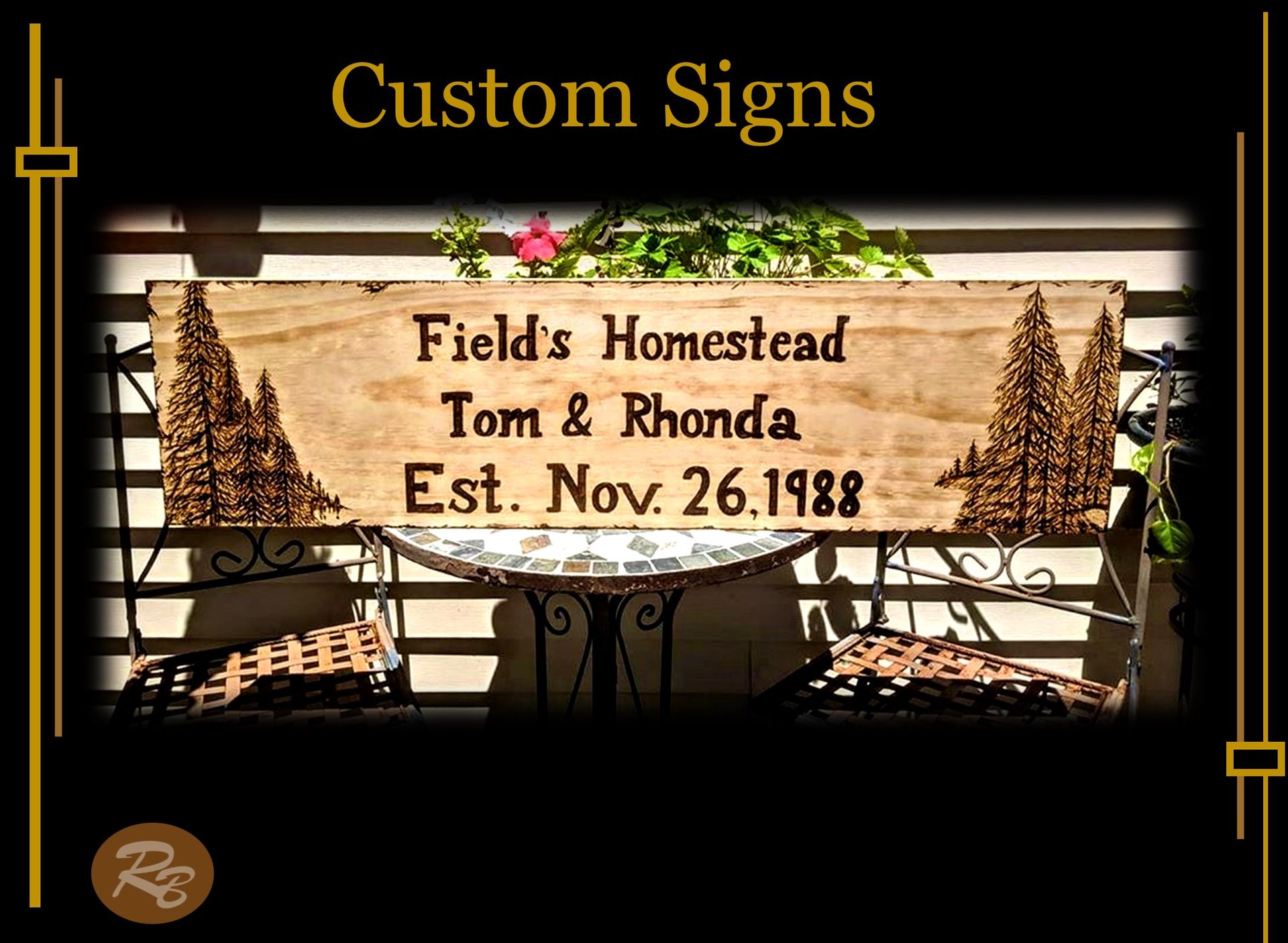 Wood Sign, Custom Sign, Personalized, Wood, Any Words, Images, Created With Your Design Ideas 2