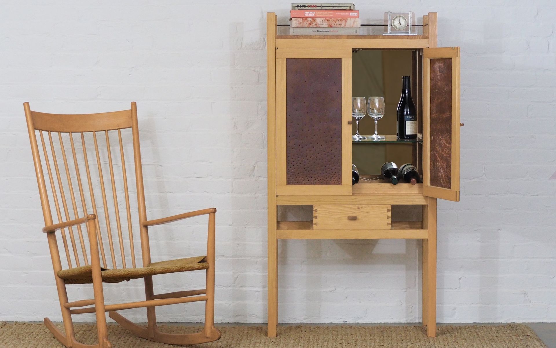 Punchwork Bar Cabinet