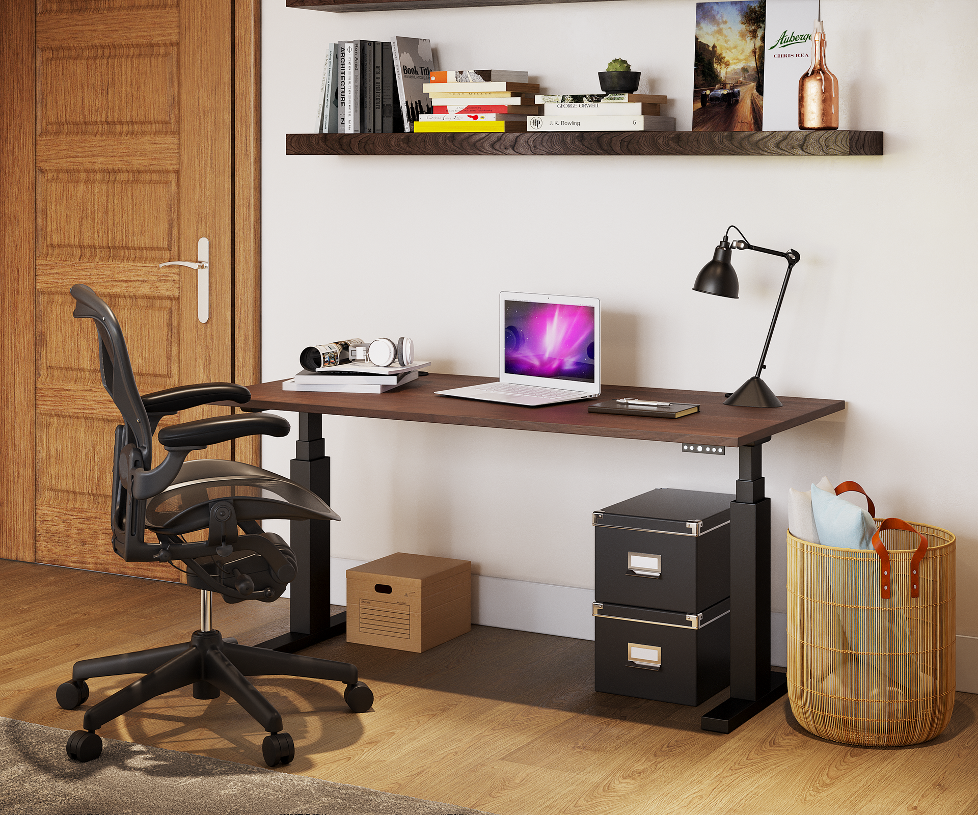 Standing Bedroom Desk Top 1