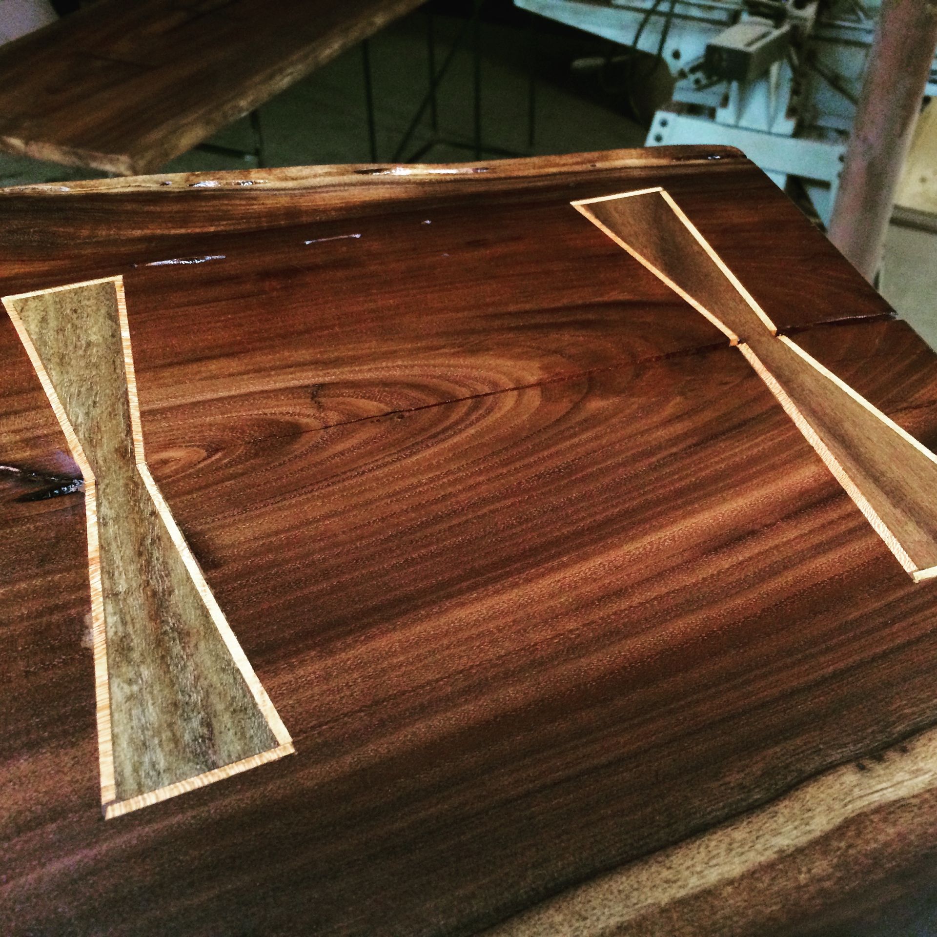 Black Walnut Live Edge End Table / Night Stand 3 