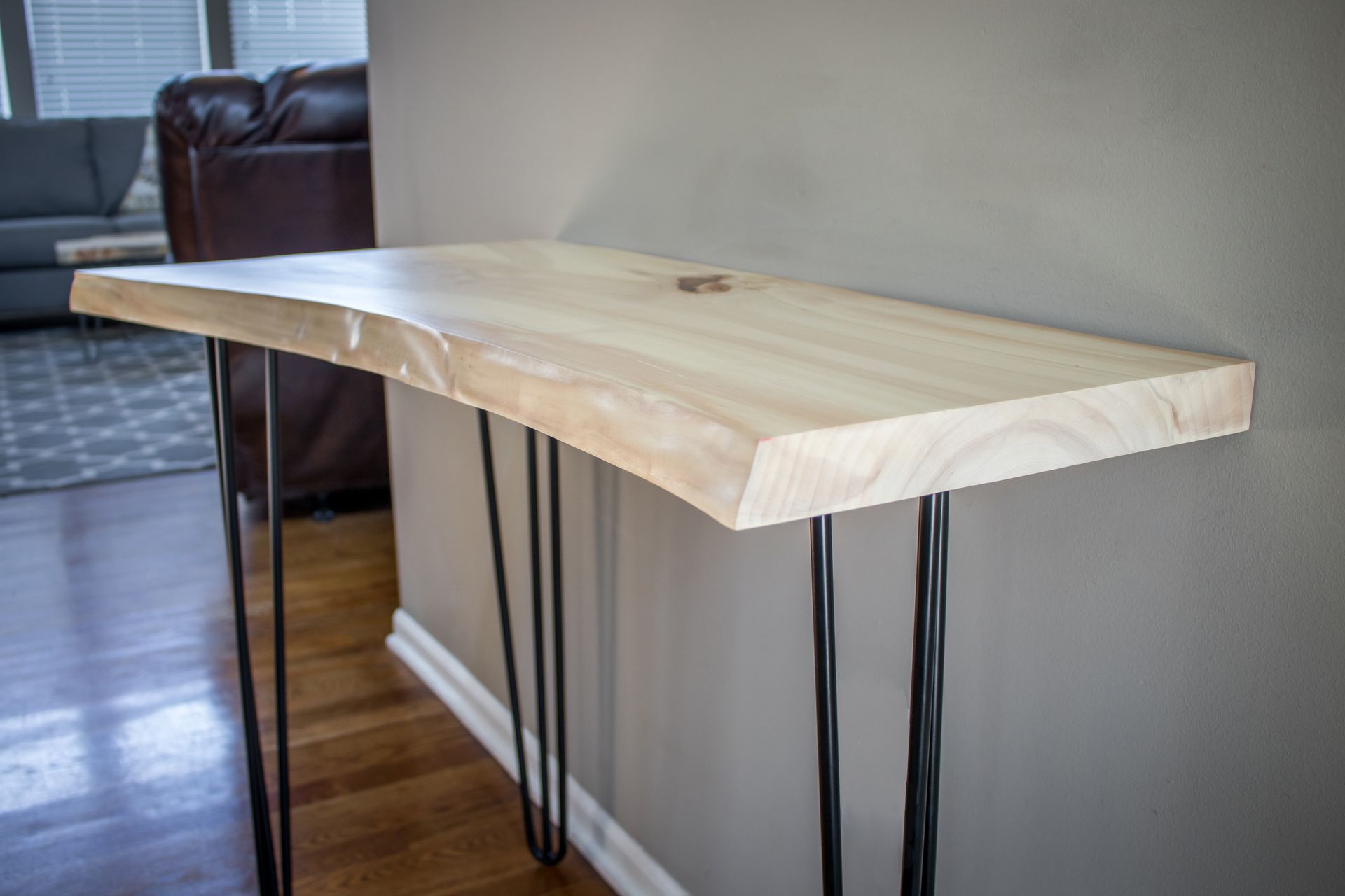 Live Edge Sofa Table/Console Table 5 