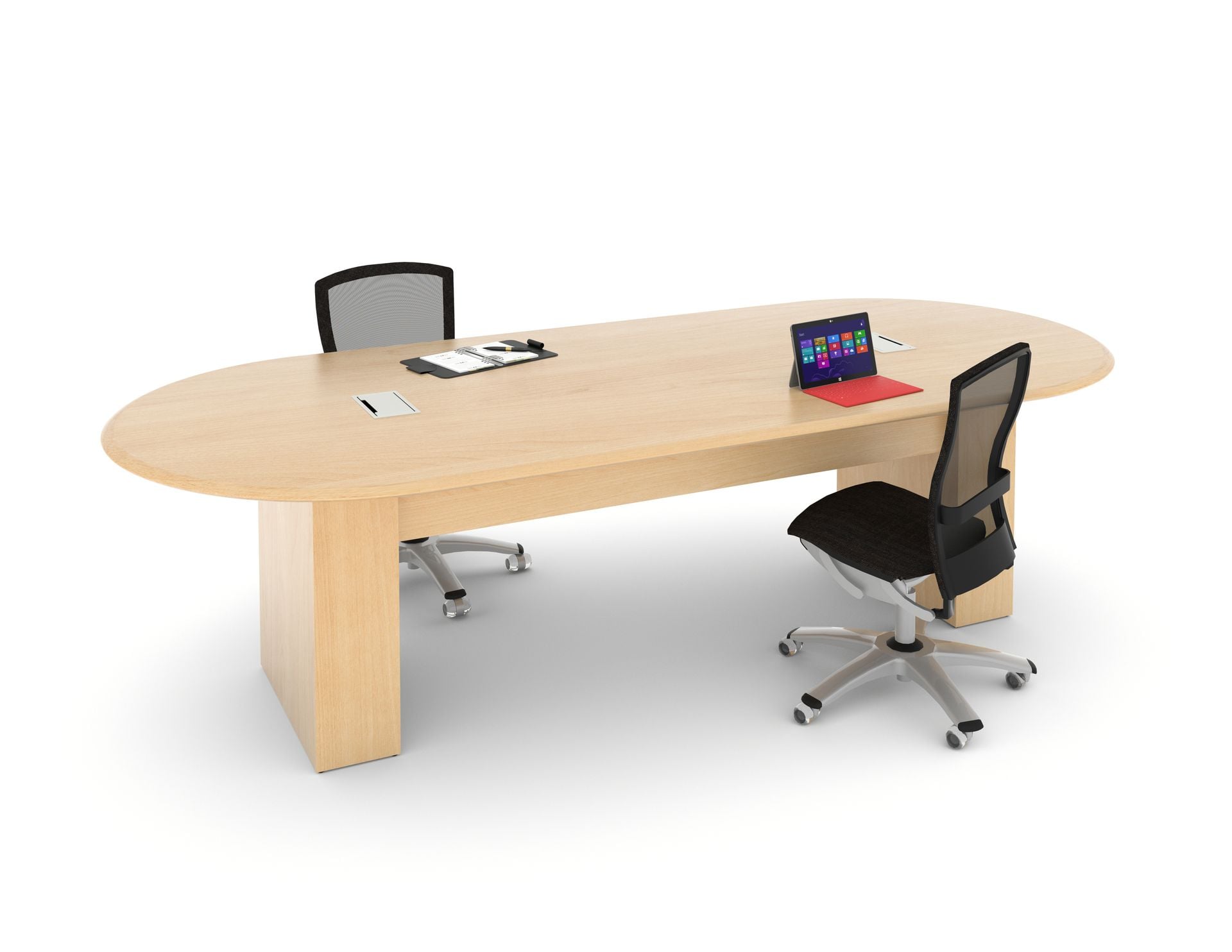 Custom Conference Table - Veneer - Power/Data 6
