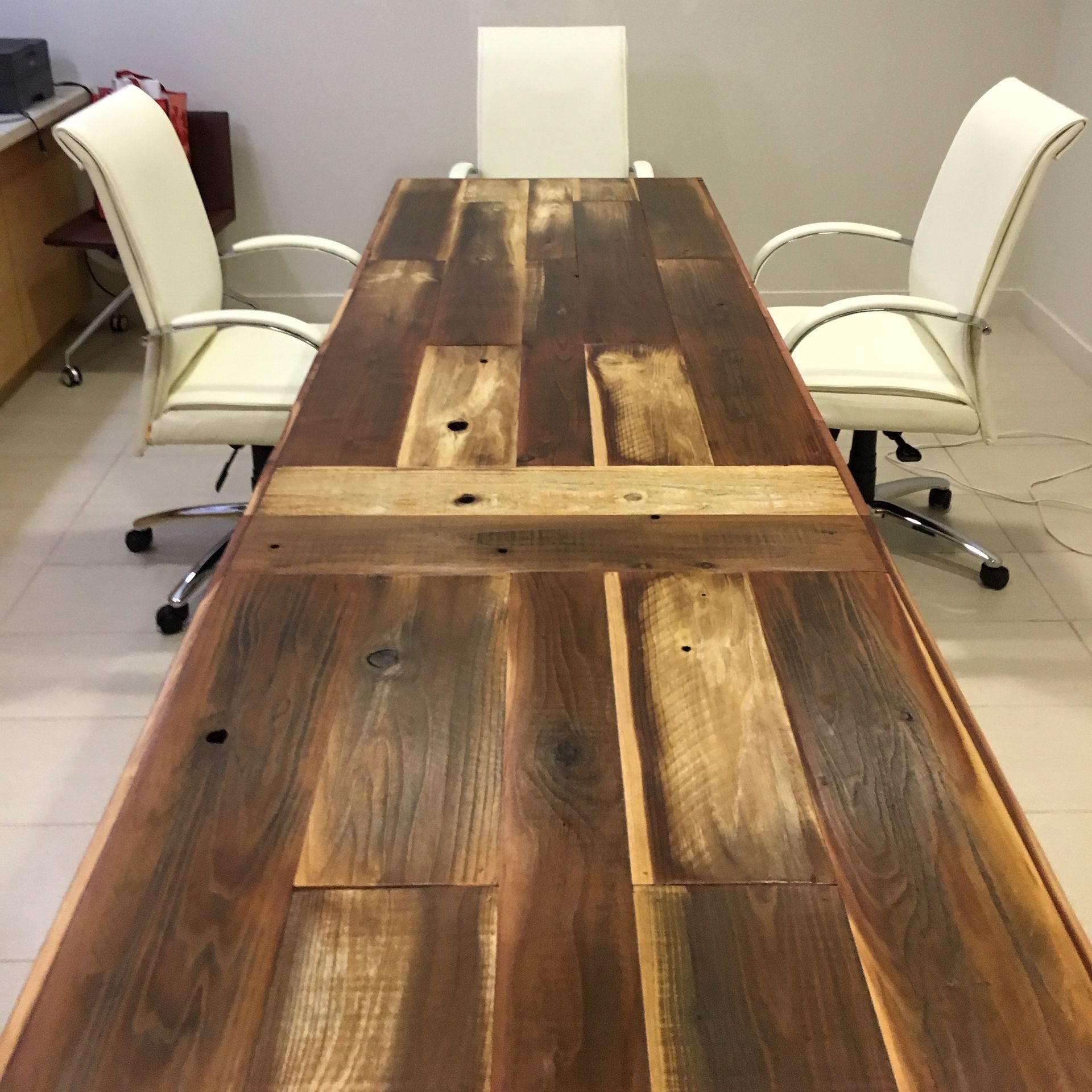 Extra Long Reclaimed Wood Conference Table 2