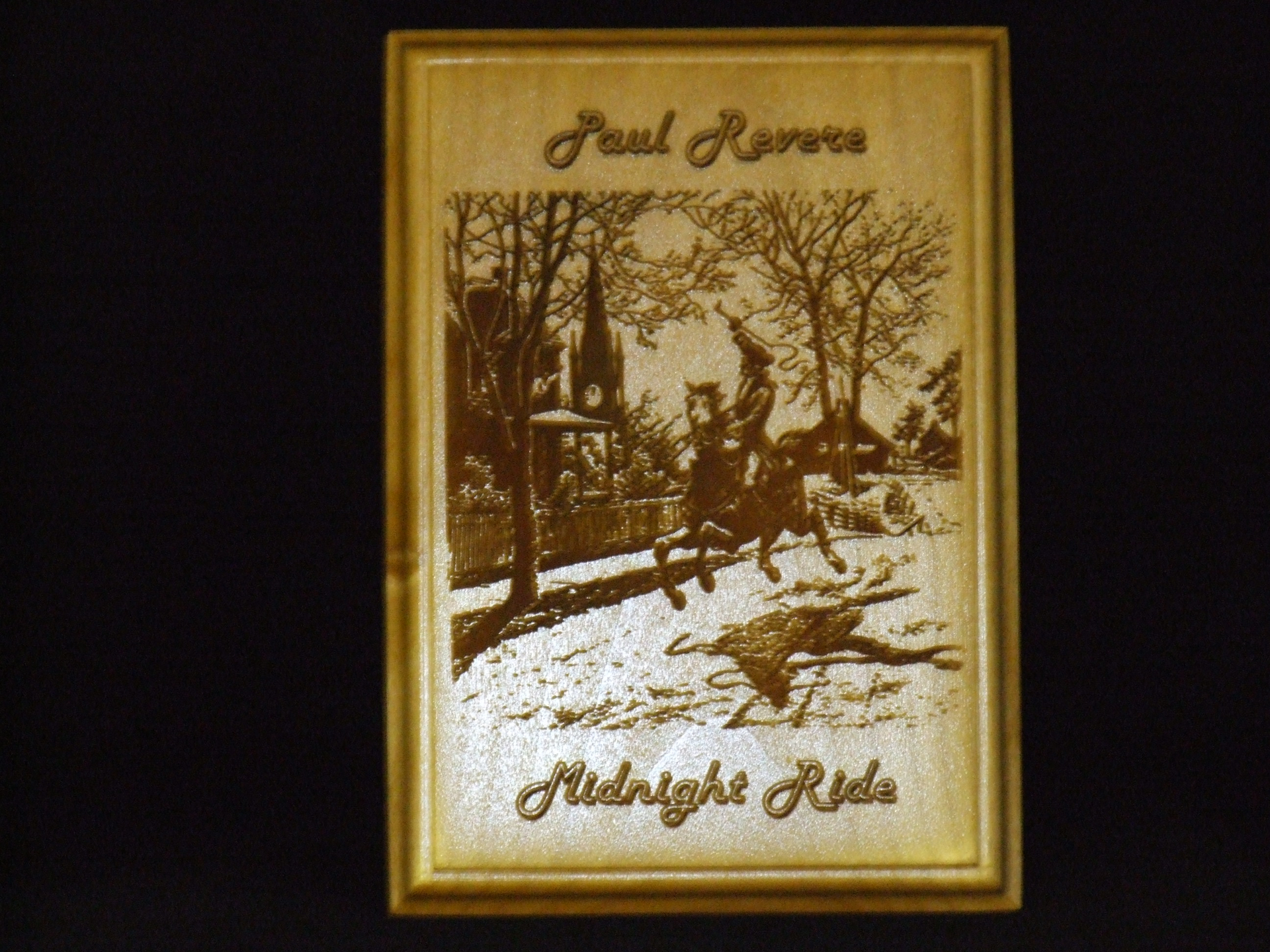 Custom Laser Engraved Wood Plaques 5