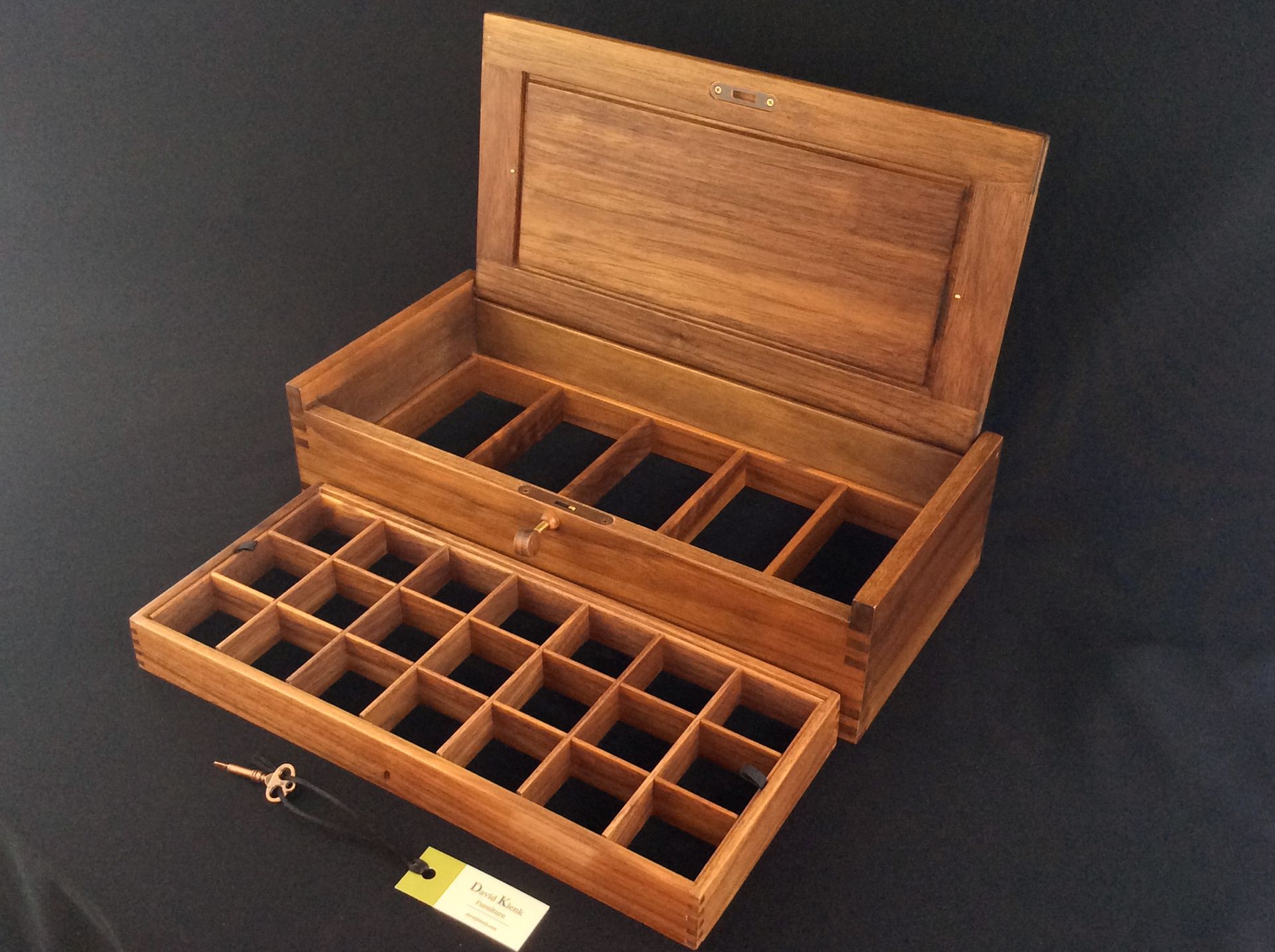 Walnut Jewelry Box 3 