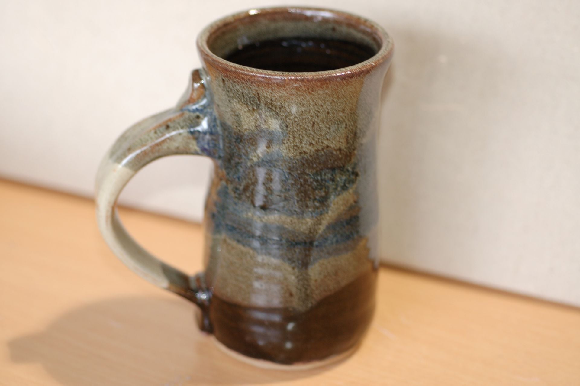 Large Beer Pottery Stein Or Coffee Mug