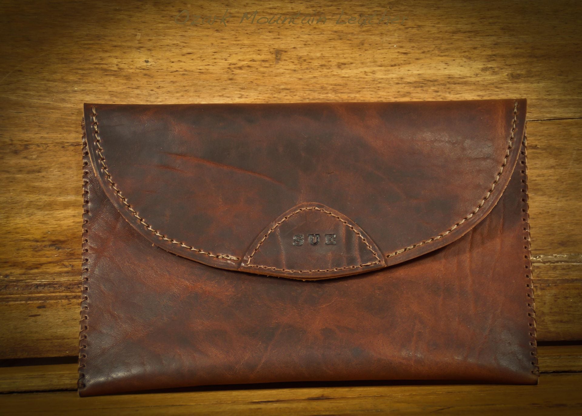 Horween Leather Clutch 2