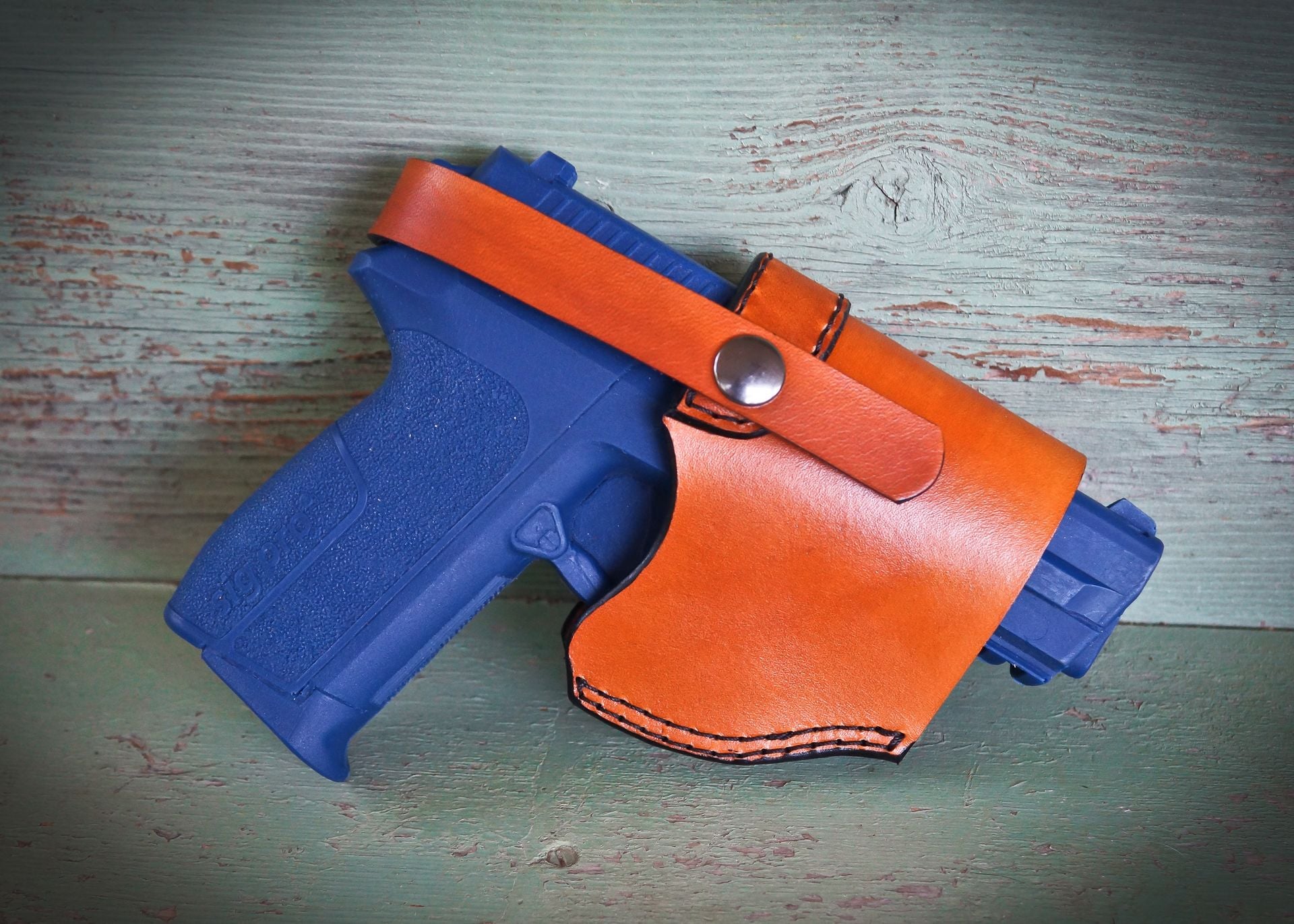 A Slide Holster For A Ruger Blackhawk 5