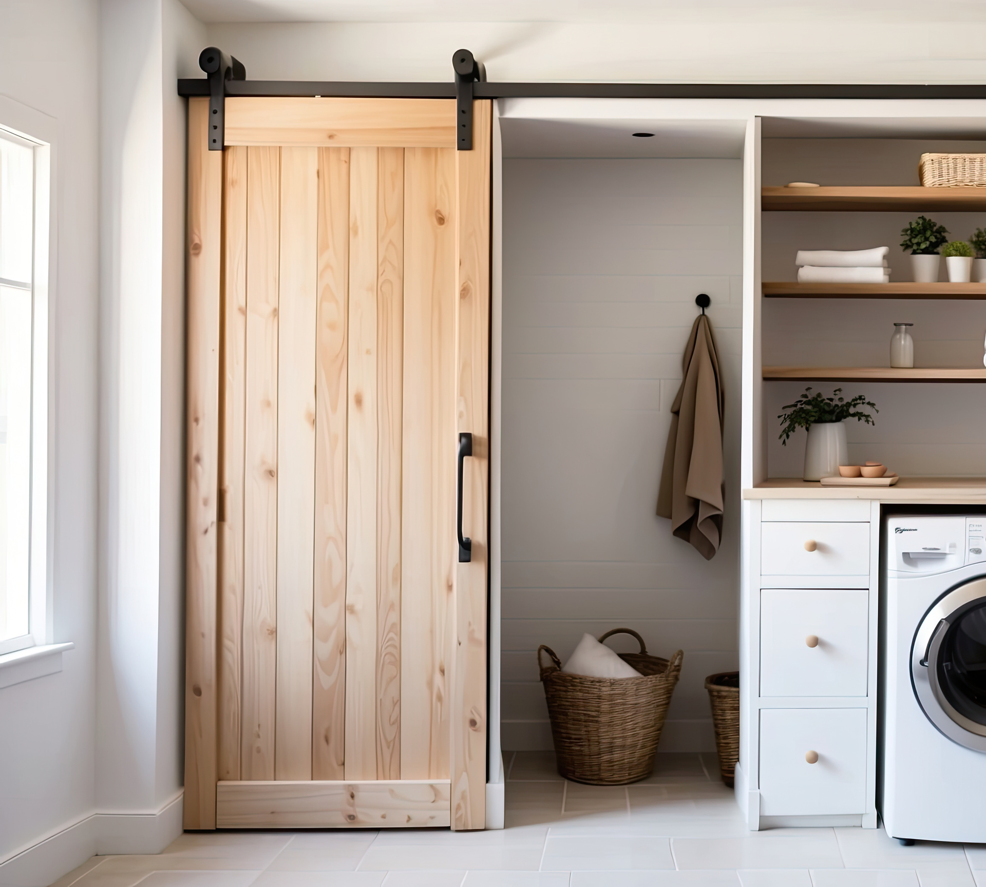 Barn Door Handmade, Rustic Sliding Doors in Multiple Styles for Home Décor, Perfect Gift for Housewarming or Renovation