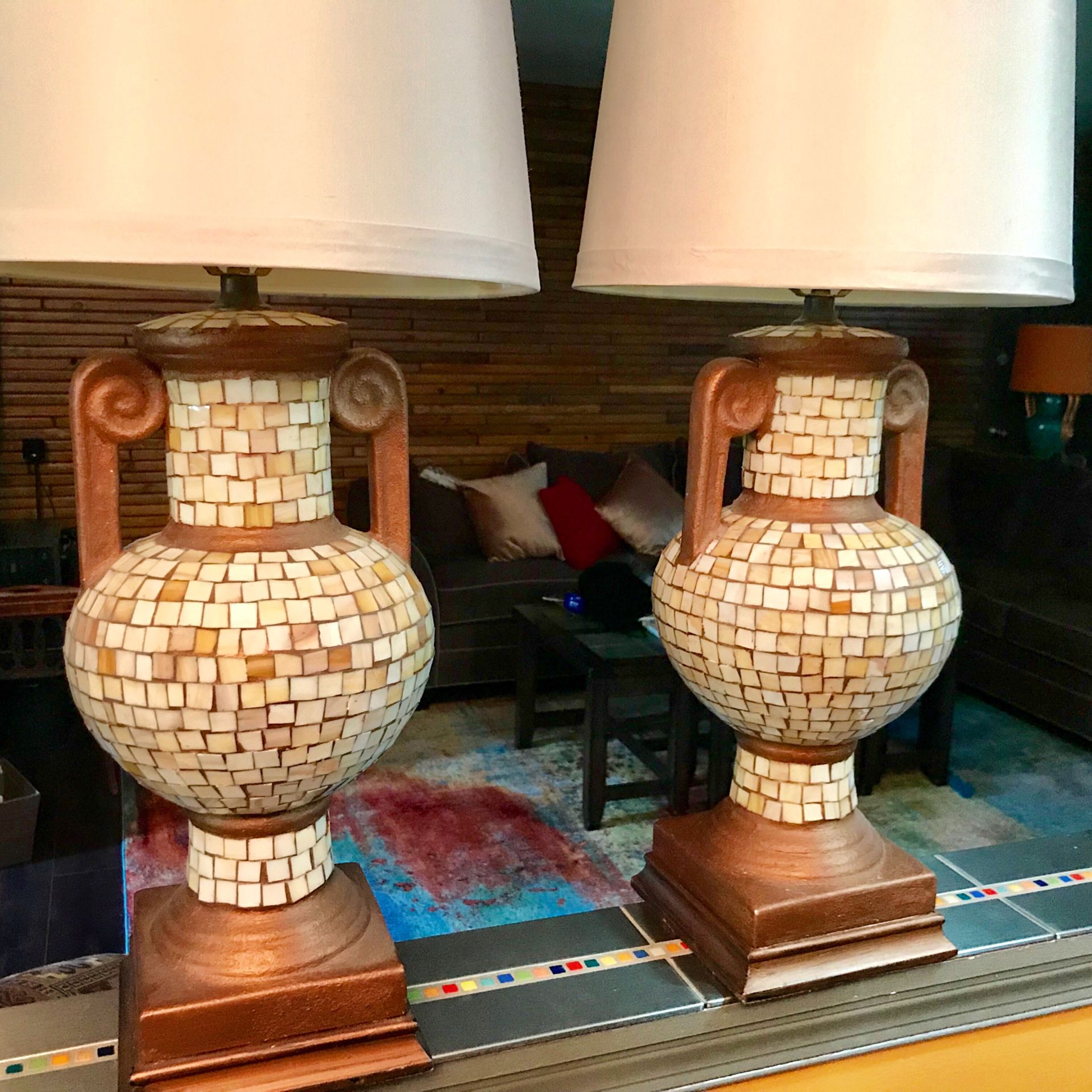 Glass Mosaic Lamps