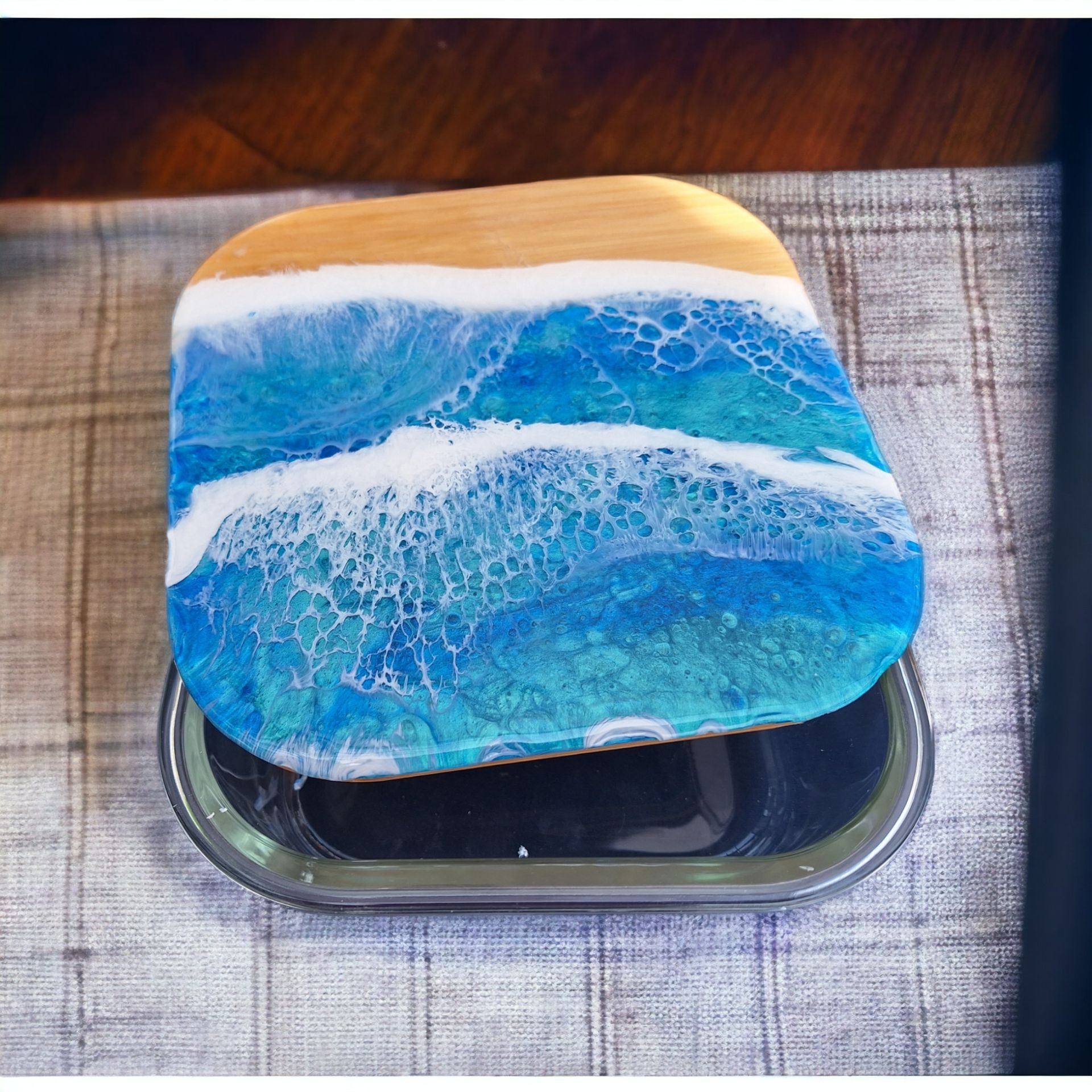 Ocean Wave Serving Dish 6