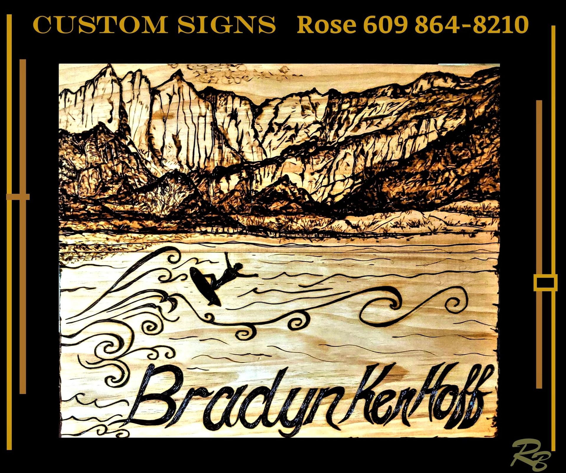 Memorial Gift, Sign, Art, Custom, Personalized, Hand Created, Per Order