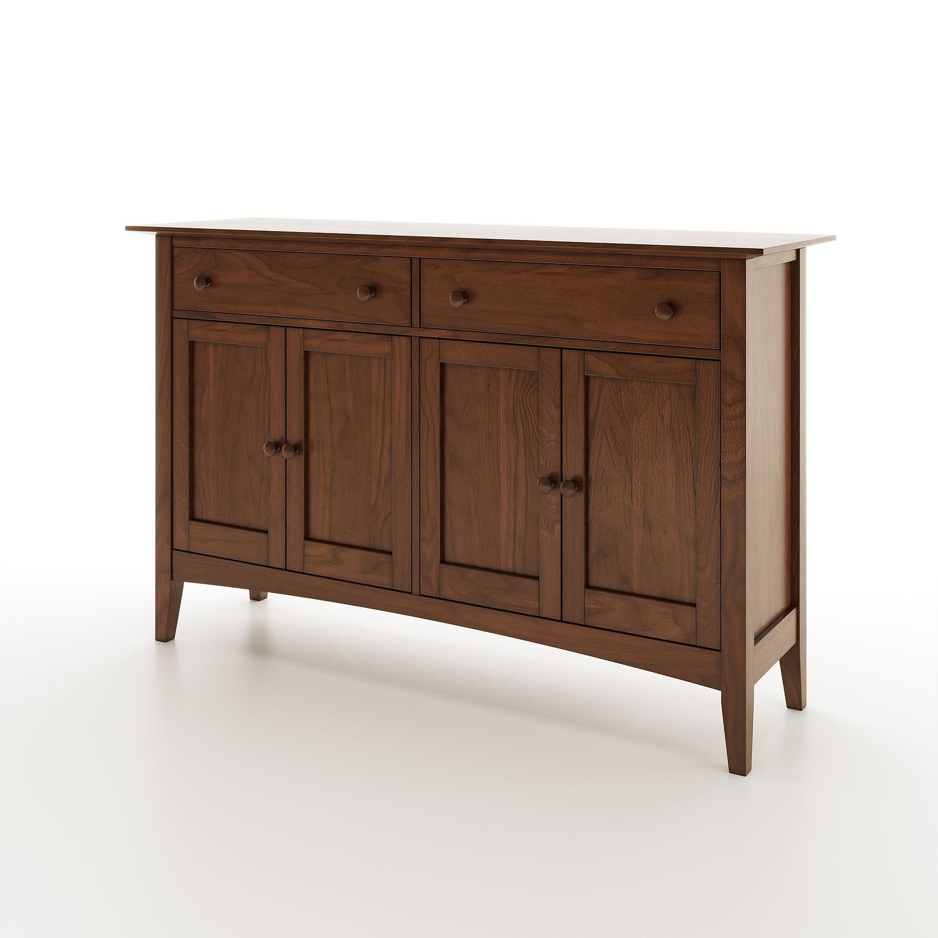 Wooden Dining Room Country Buffet Table 2
