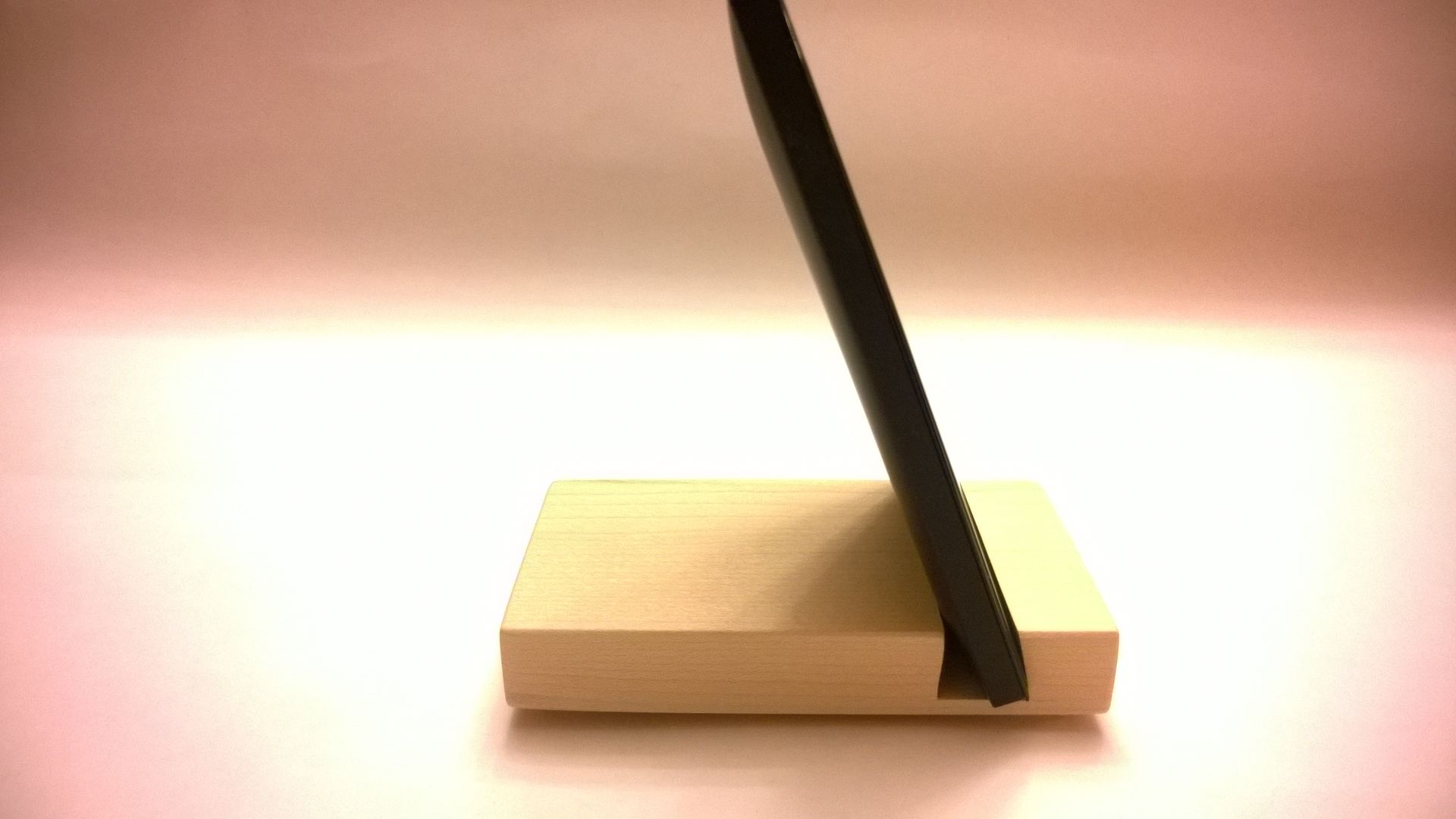Wooddock 101 - Smartphone, Iphone, Galaxy Wood Phone Dock Stand/Holder - Single Phone