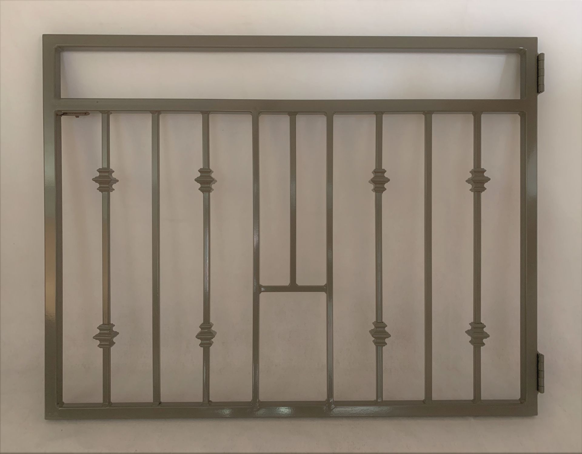 Pet Gate; Wrought Iron Dog/Cat Gate; Steel Stairway Gate; Custom Metal Pet Doors 2