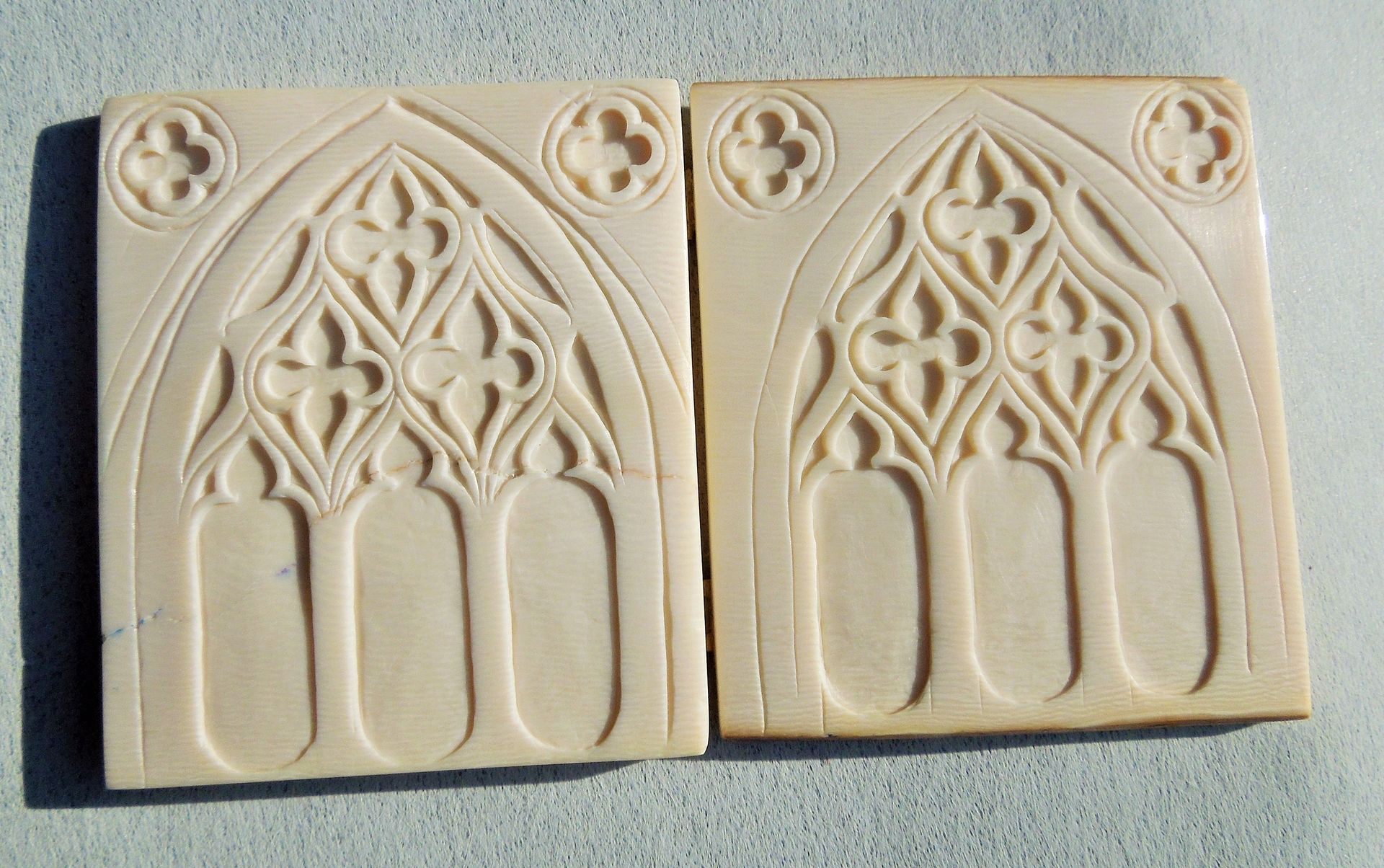 Jesus Christ And Virgin Mary Diptych, Medieval Style 4