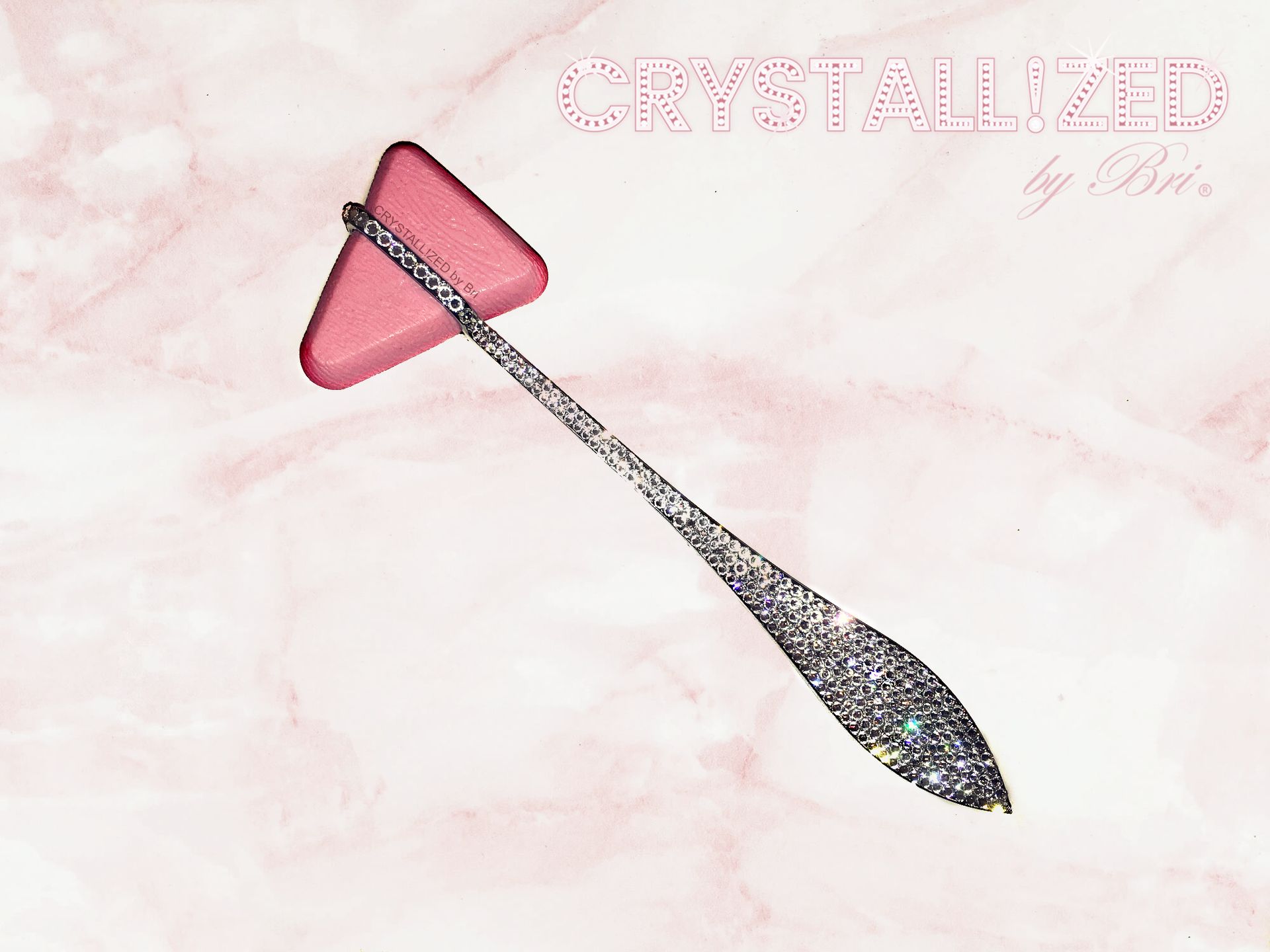 Crystallized Reflex Hammer Nursing Bling Any Color Genuine European Crystals Bedazzled 1