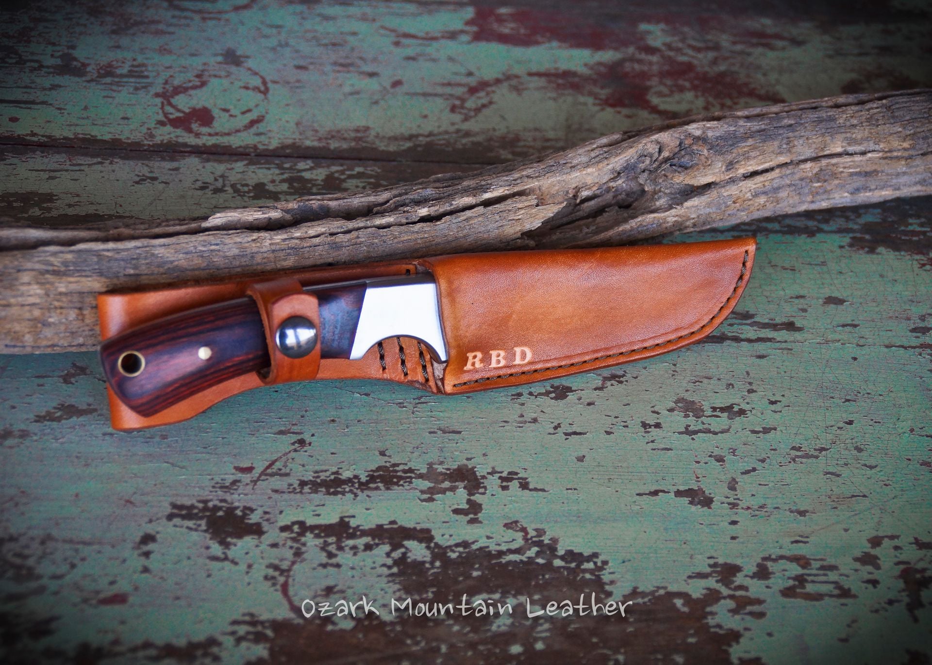Custom Leather Knife Sheaths Made To Fit Your Knife. 3 