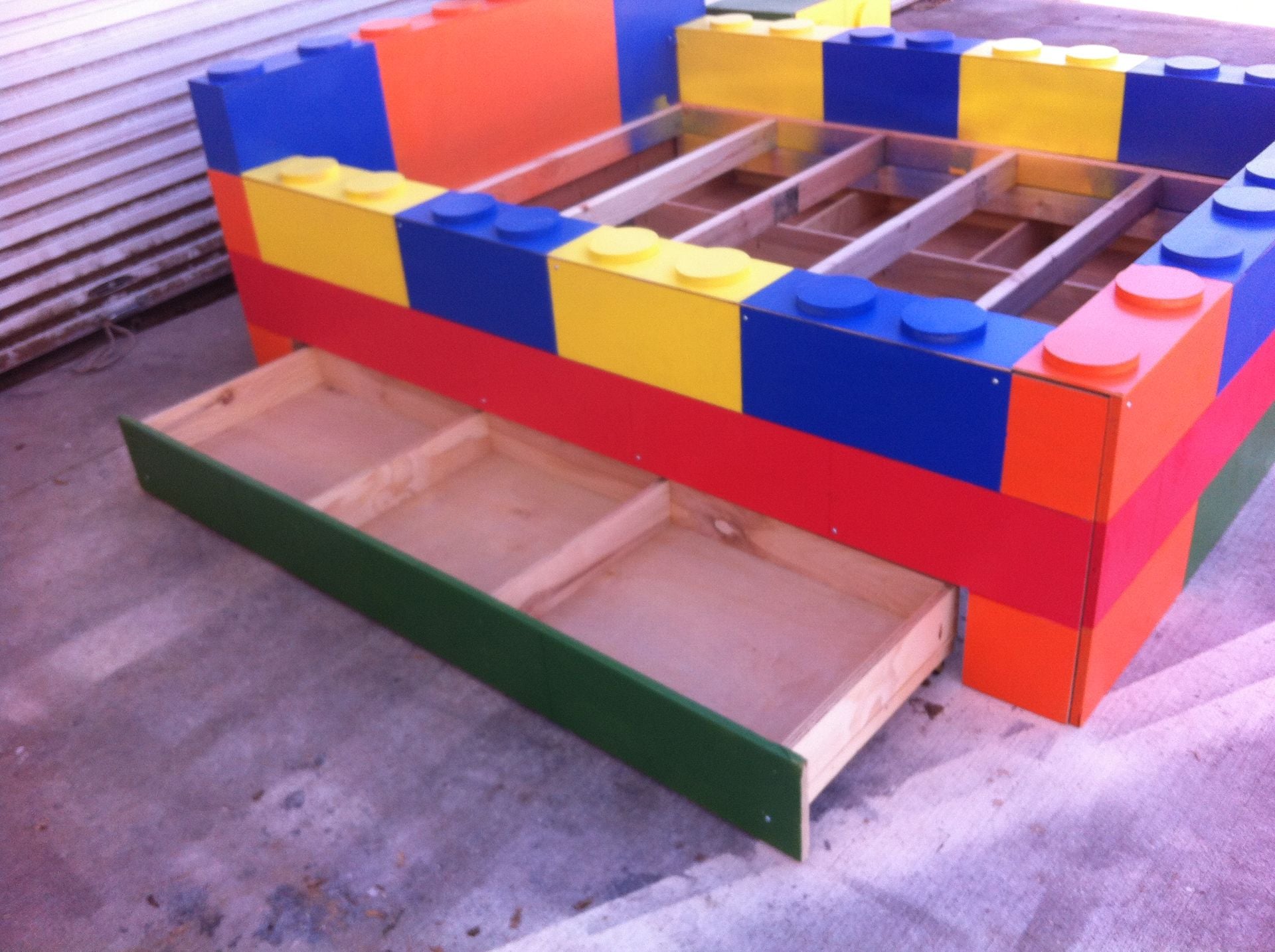 Lego Bed For Kids, Childs Lego Bed