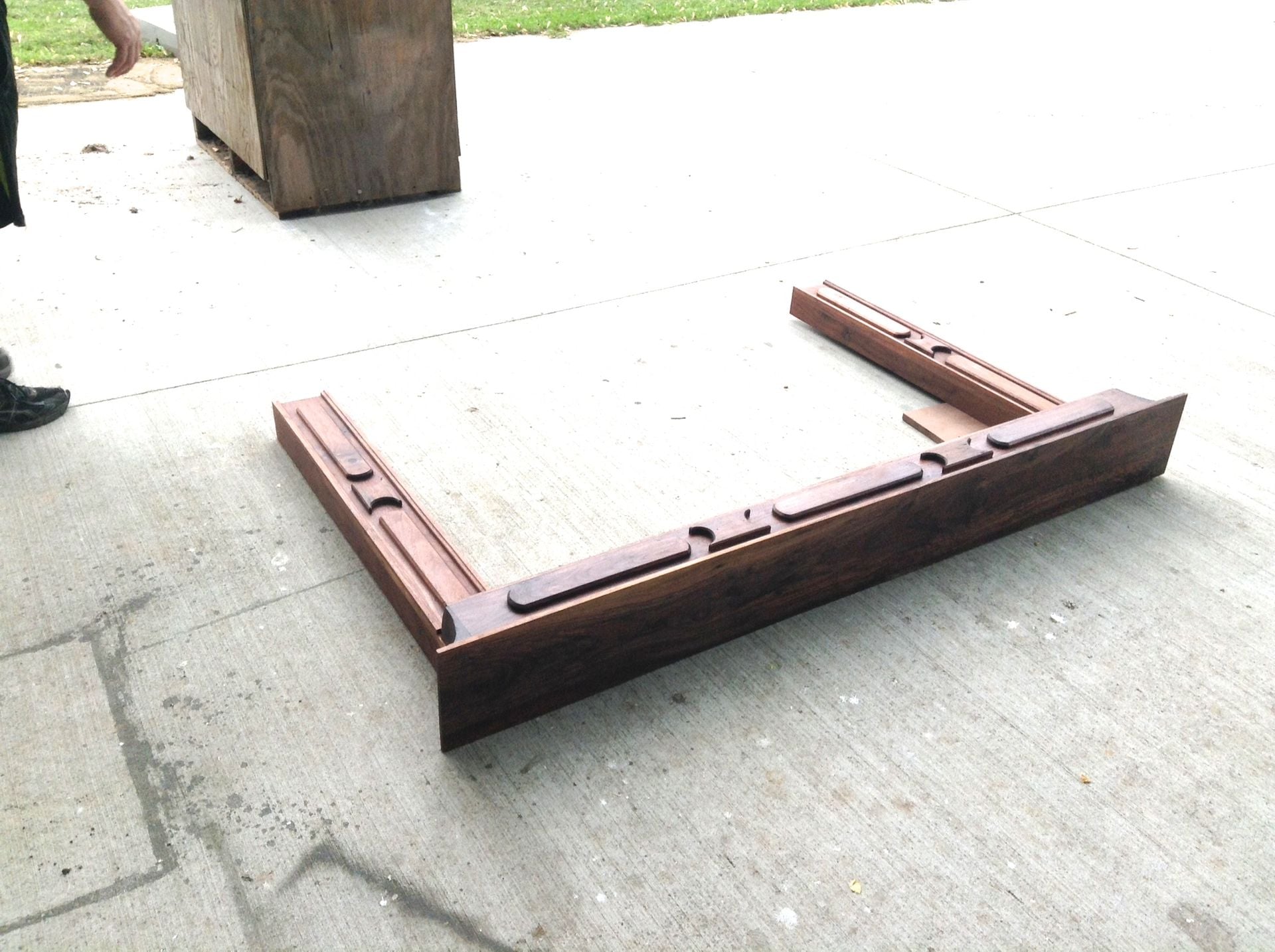 Walnut Mantel 4